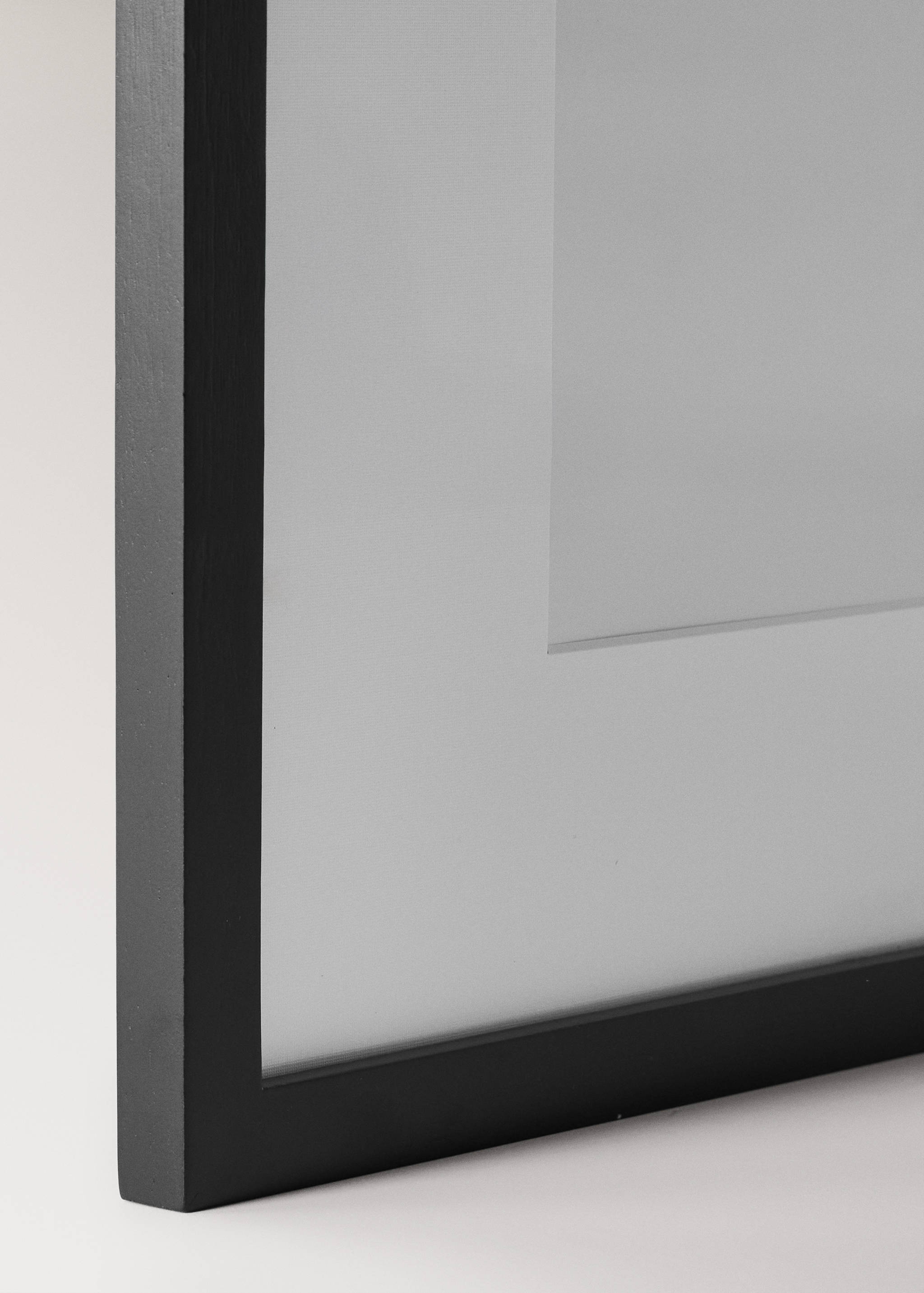 Extra large wooden passe-partout frame - Details of the article 1