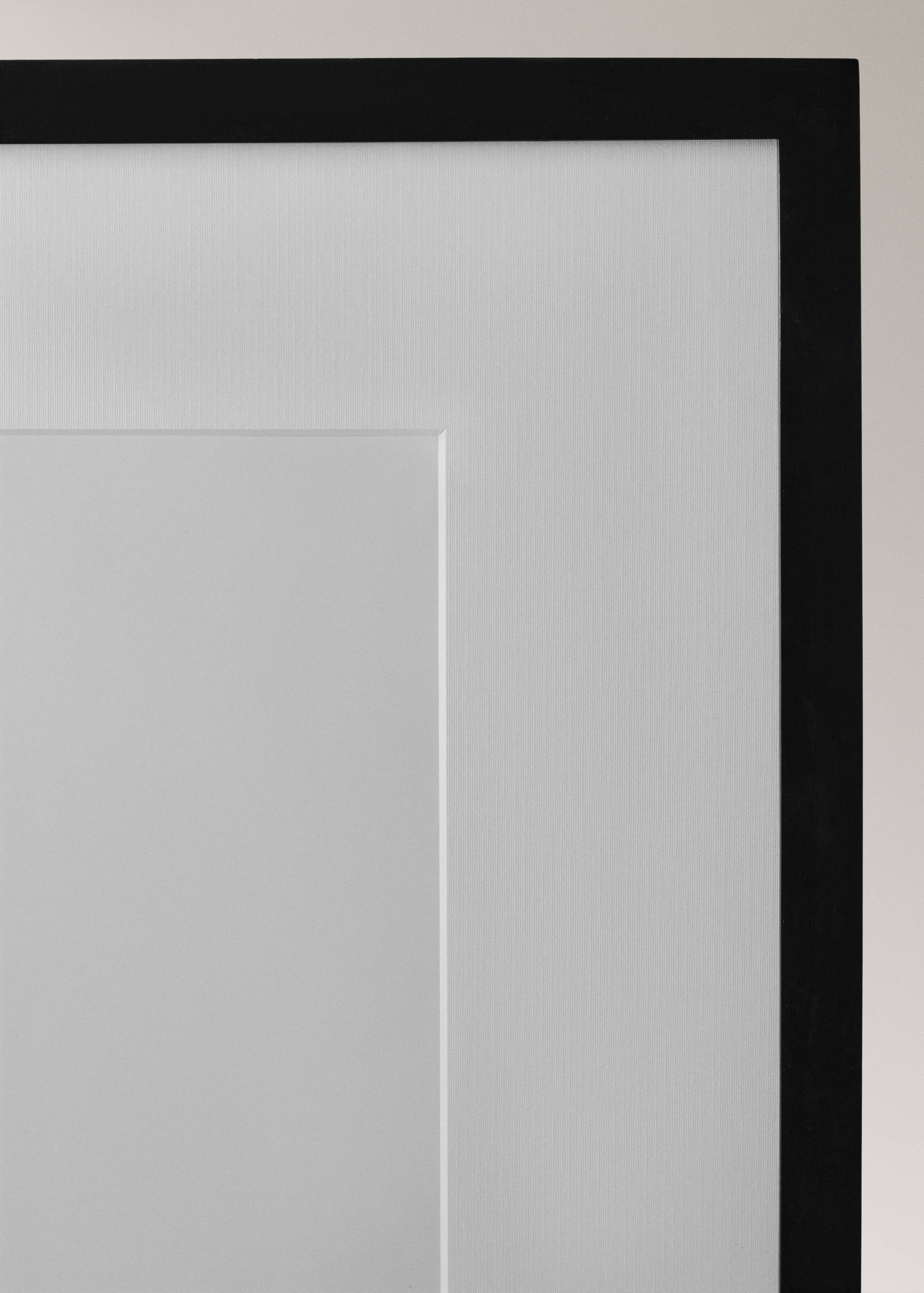 Extra large wooden passe-partout frame - Details of the article 2