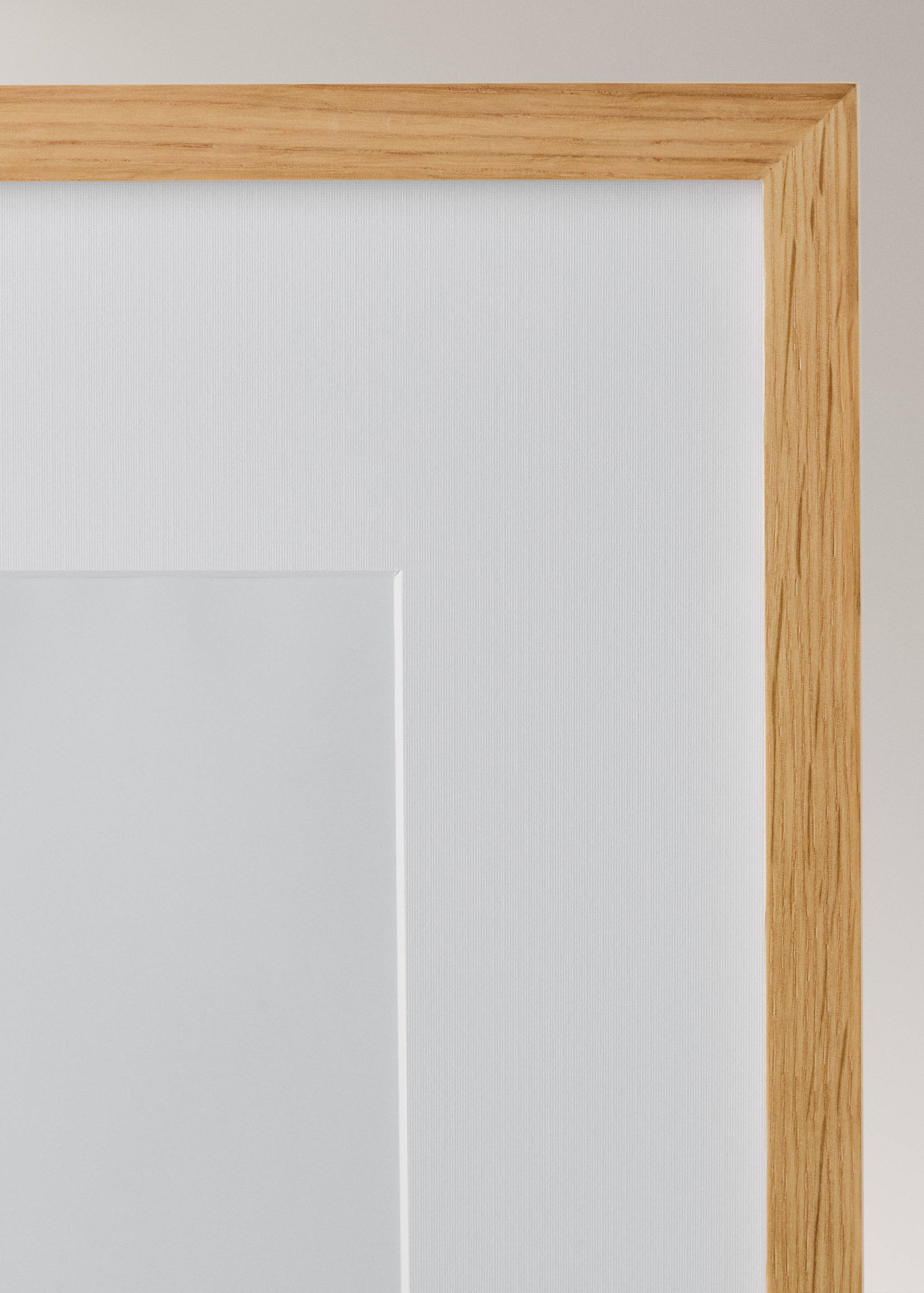 Moldura de madeira lisa com passe-partout tamanho grande - Pormenor do artigo 2
