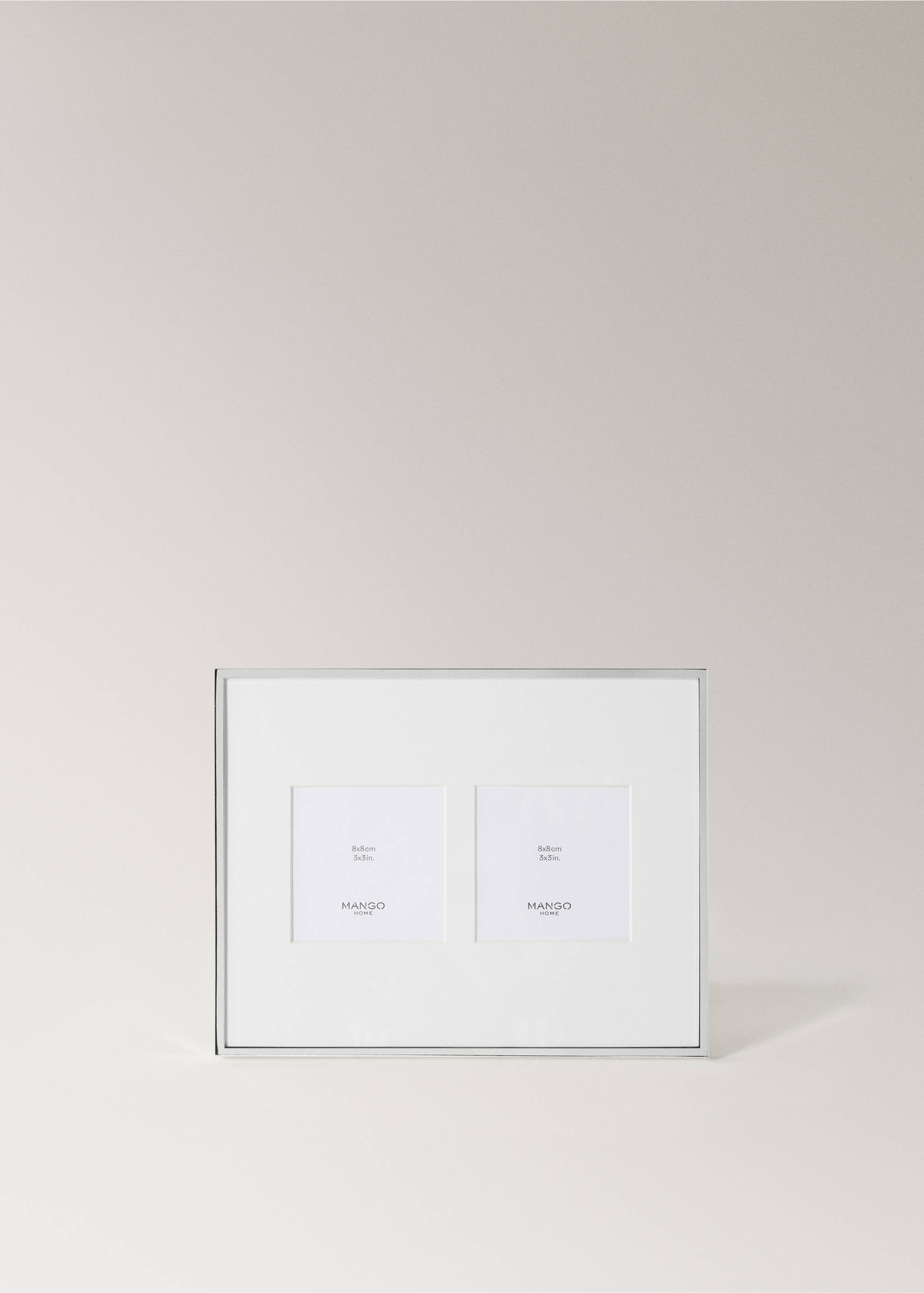 Double metal frame - Article without model, Silver. Ref: 17011533-00.