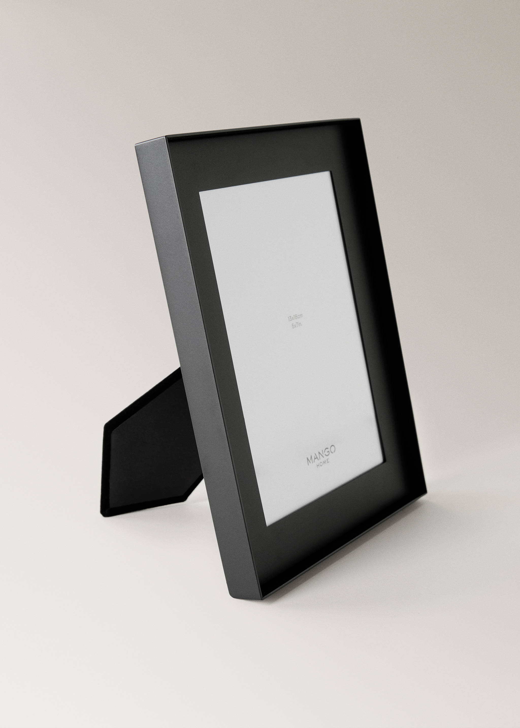 Einfarbiger rechteckiger Rahmen mit Standfuß, groß - Detail des Artikels 1