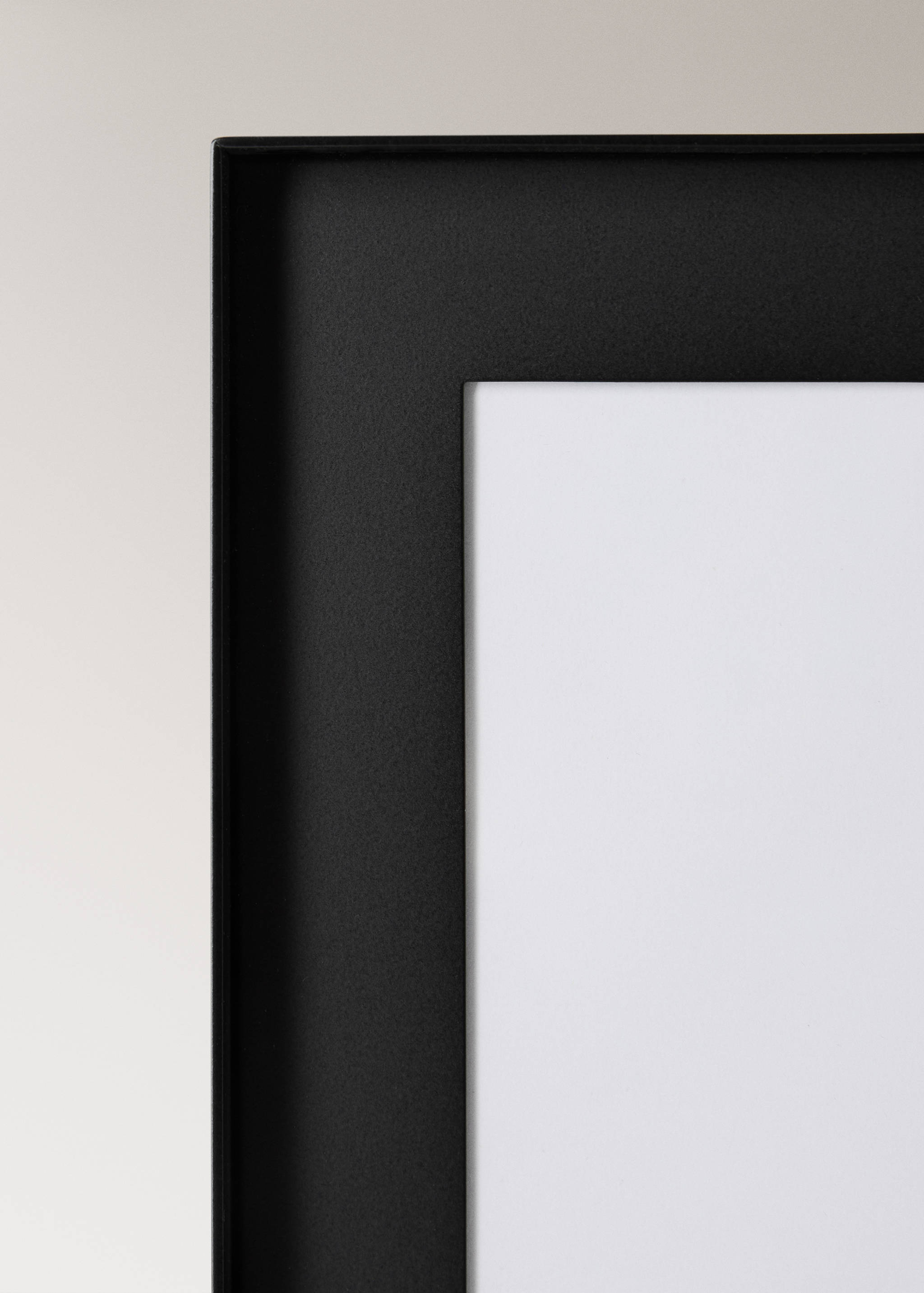 Einfarbiger rechteckiger Rahmen mit Standfuß, groß - Detail des Artikels 2