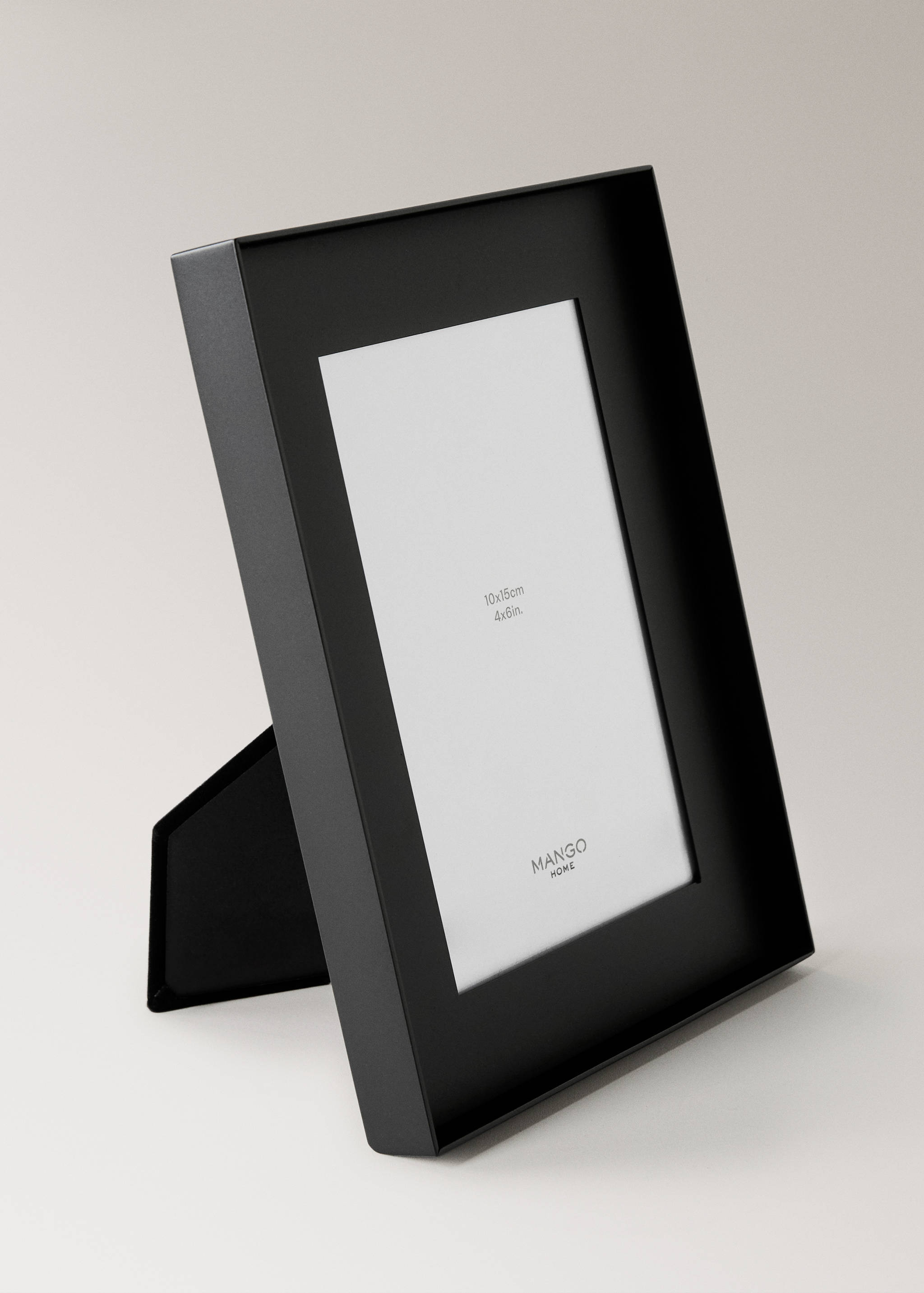 Medium plain rectangular frame with base - Details of the article 1