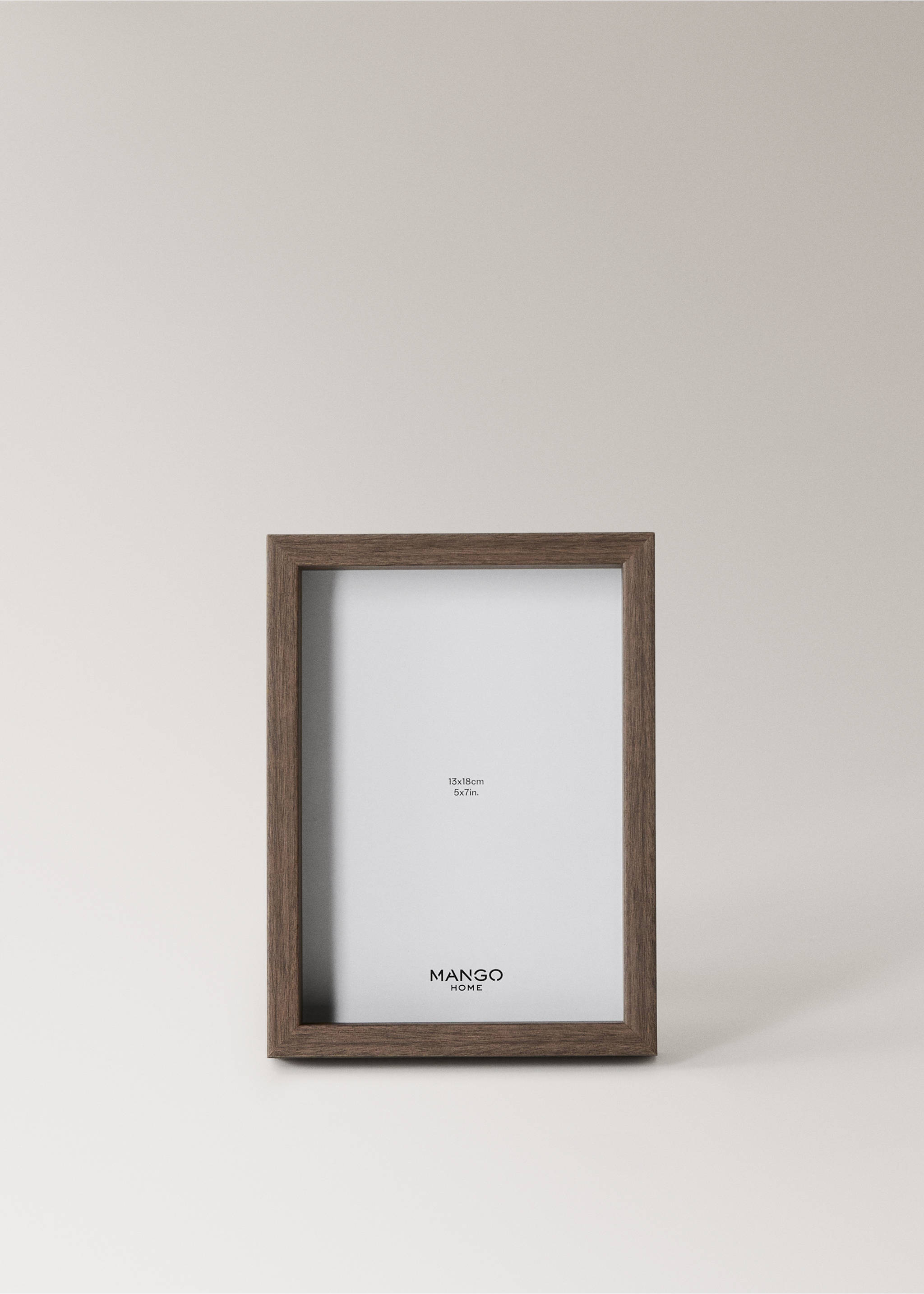 Photo frame made from recycled materials - Article without model, Brown. Ref: 17011545-00.