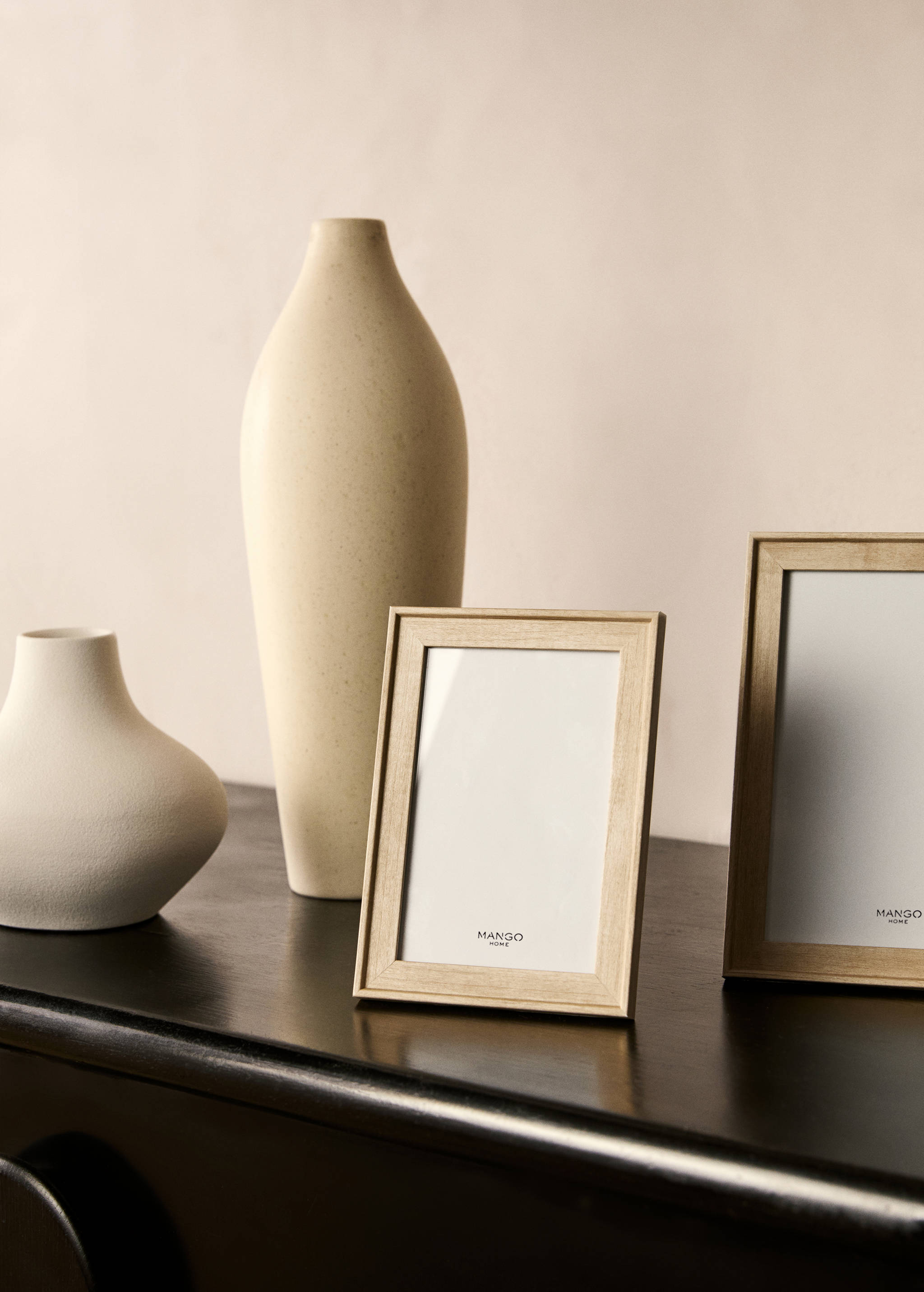 Liten ramme med trestruktur-effekt - Total bildeutsnitt