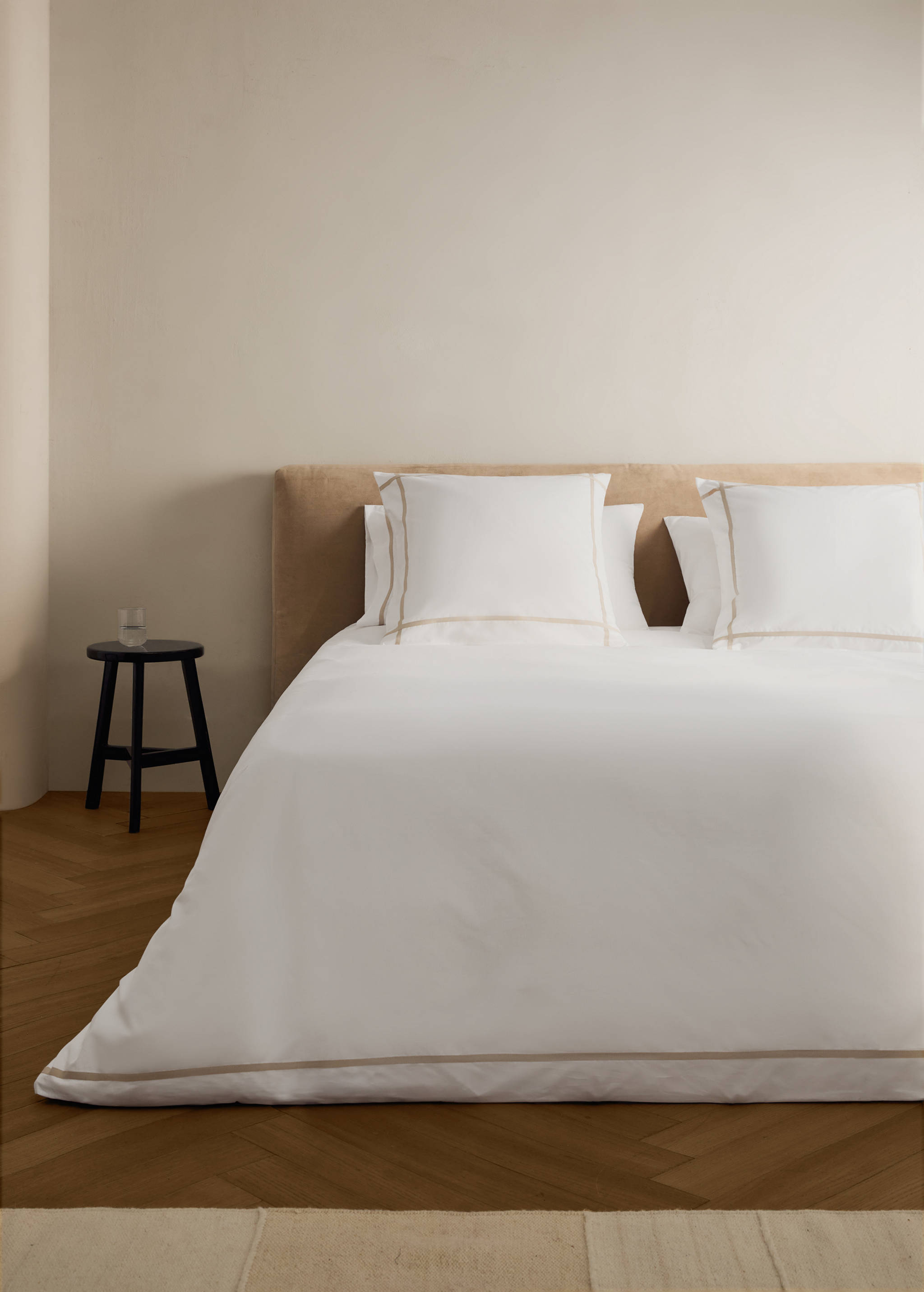 Copripiumino percalle di cotone 200 fili letto 90cm - Piano generale