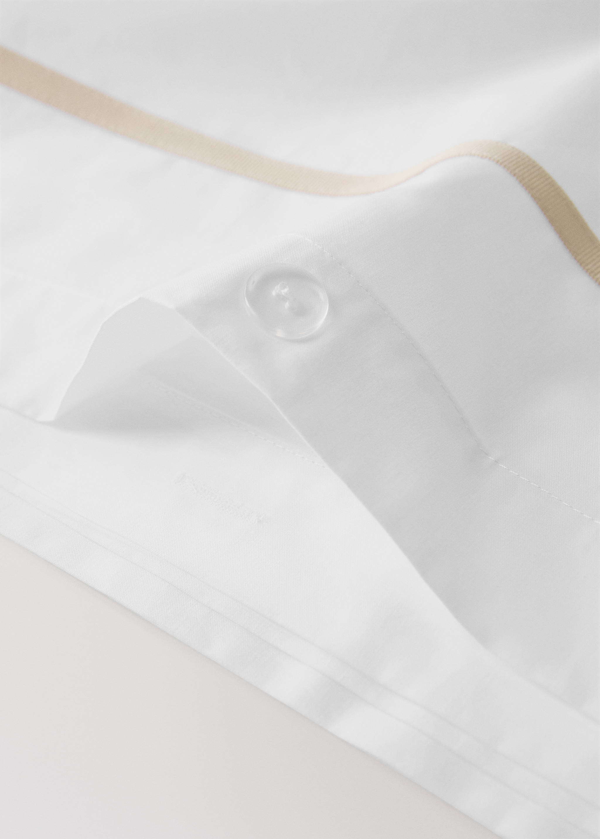 Copripiumino percalle di cotone 200 fili letto 90cm - Dettaglio dell'articolo 1