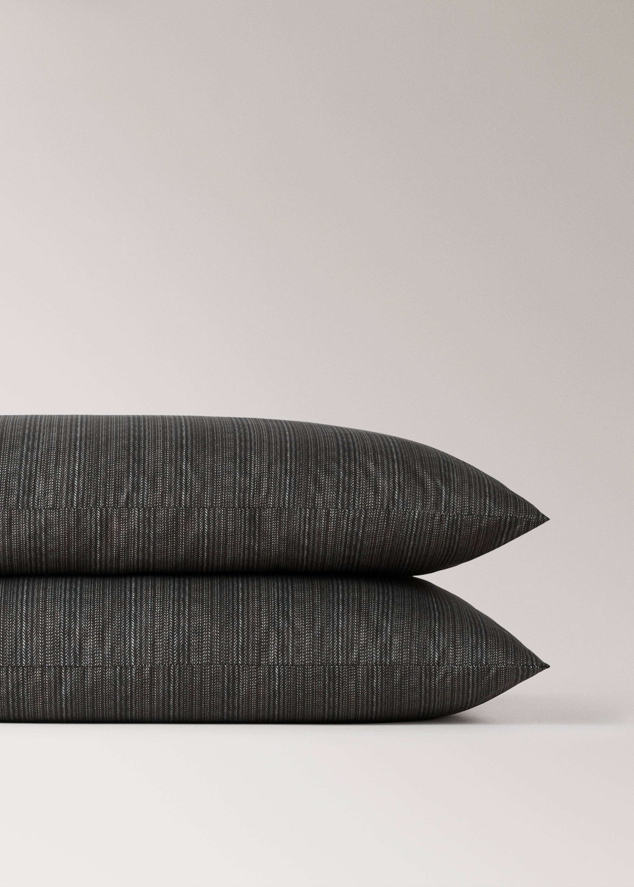 Dva povlaky na polštář z bavlněného perkálu s potiskem tailored 50x75cm - Detail zboží 1