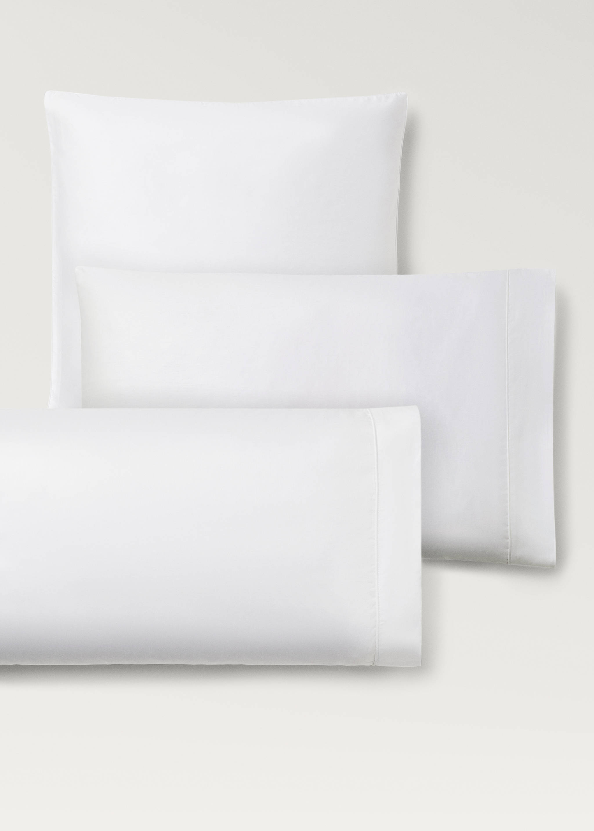 600-thread count satin cotton pillowcase, 45x110 cm - Details of the article 4