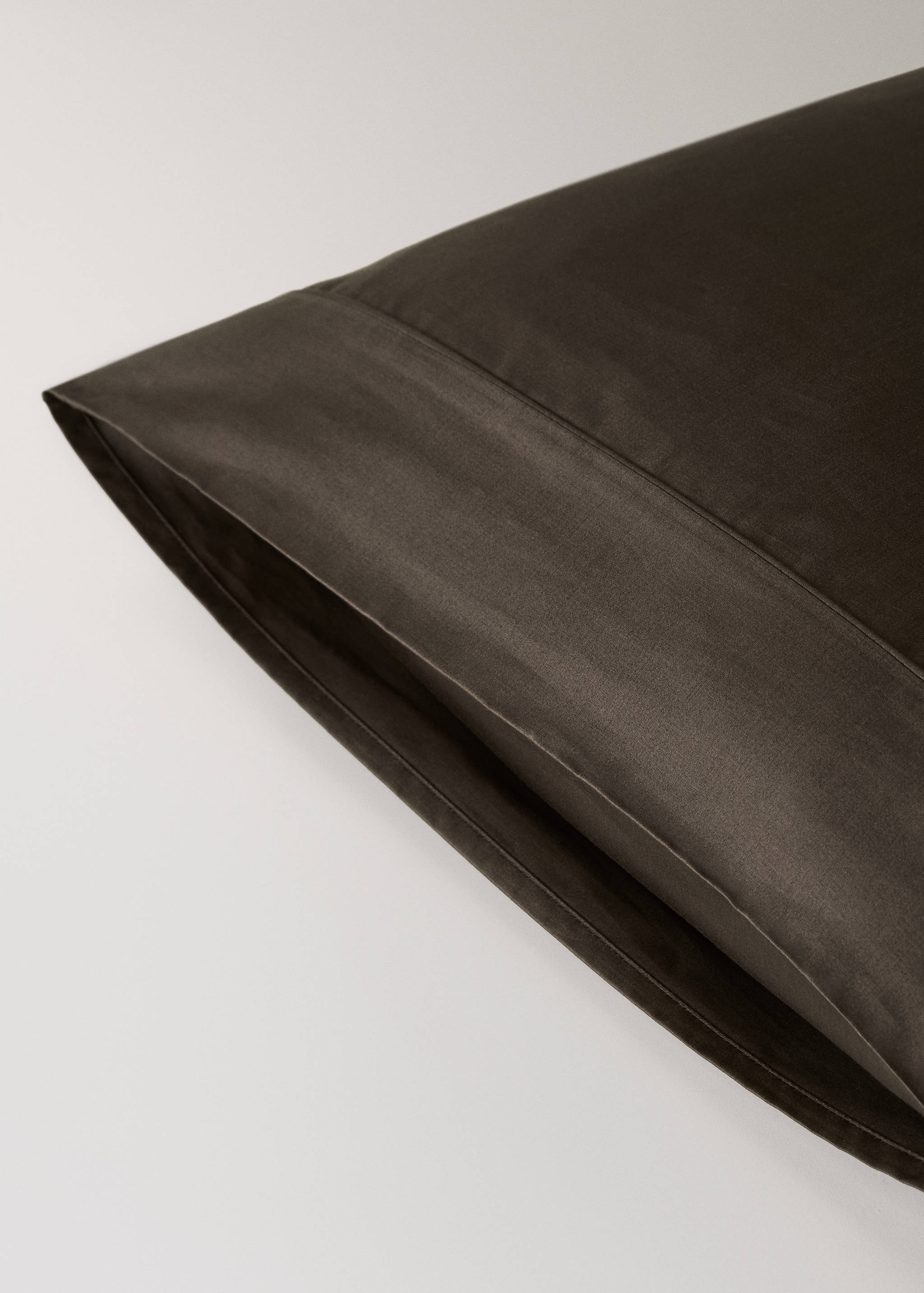 Dwie poszewki na poduszkę z satynowej bawełny 600 TC 50 x 75 cm - Szczegóły artykułu 1