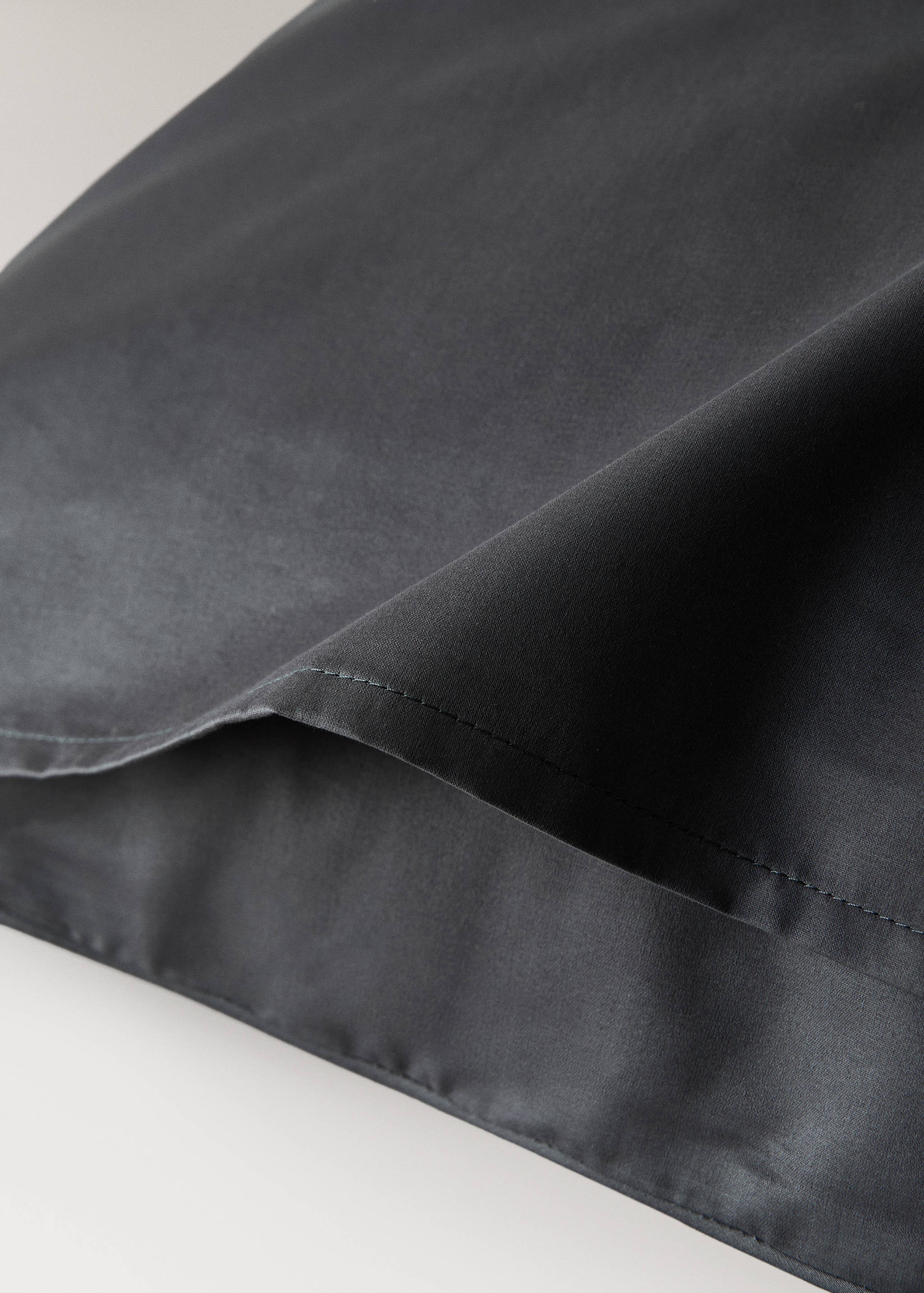 Zwei Kopfkissenbezüge aus Baumwollsatin, 600er Fadendichte, 60 x 60 cm - Detail des Artikels 1