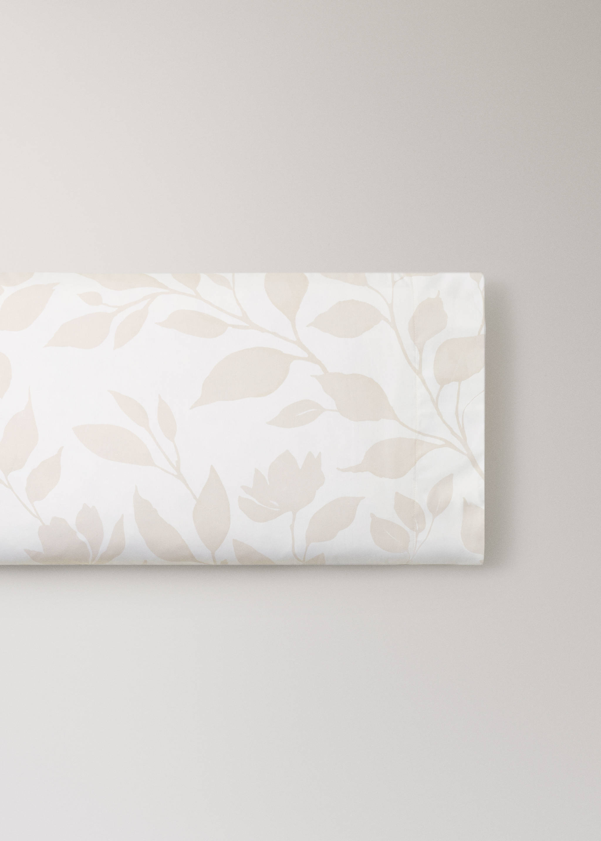 Percale cotton pillowcase 45x110cm - Article without model