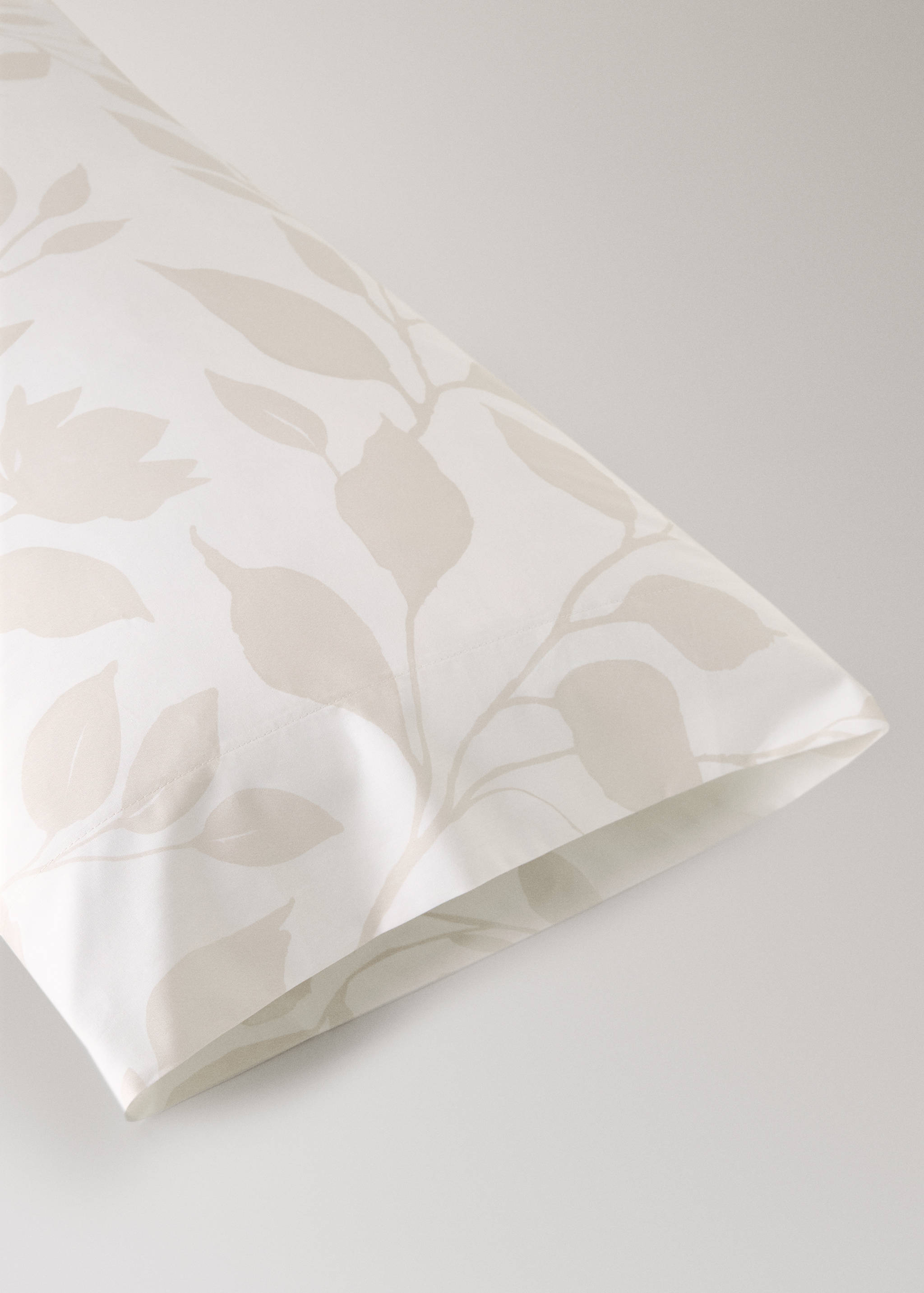 Percale cotton pillowcase 45x110cm - Details of the article 1