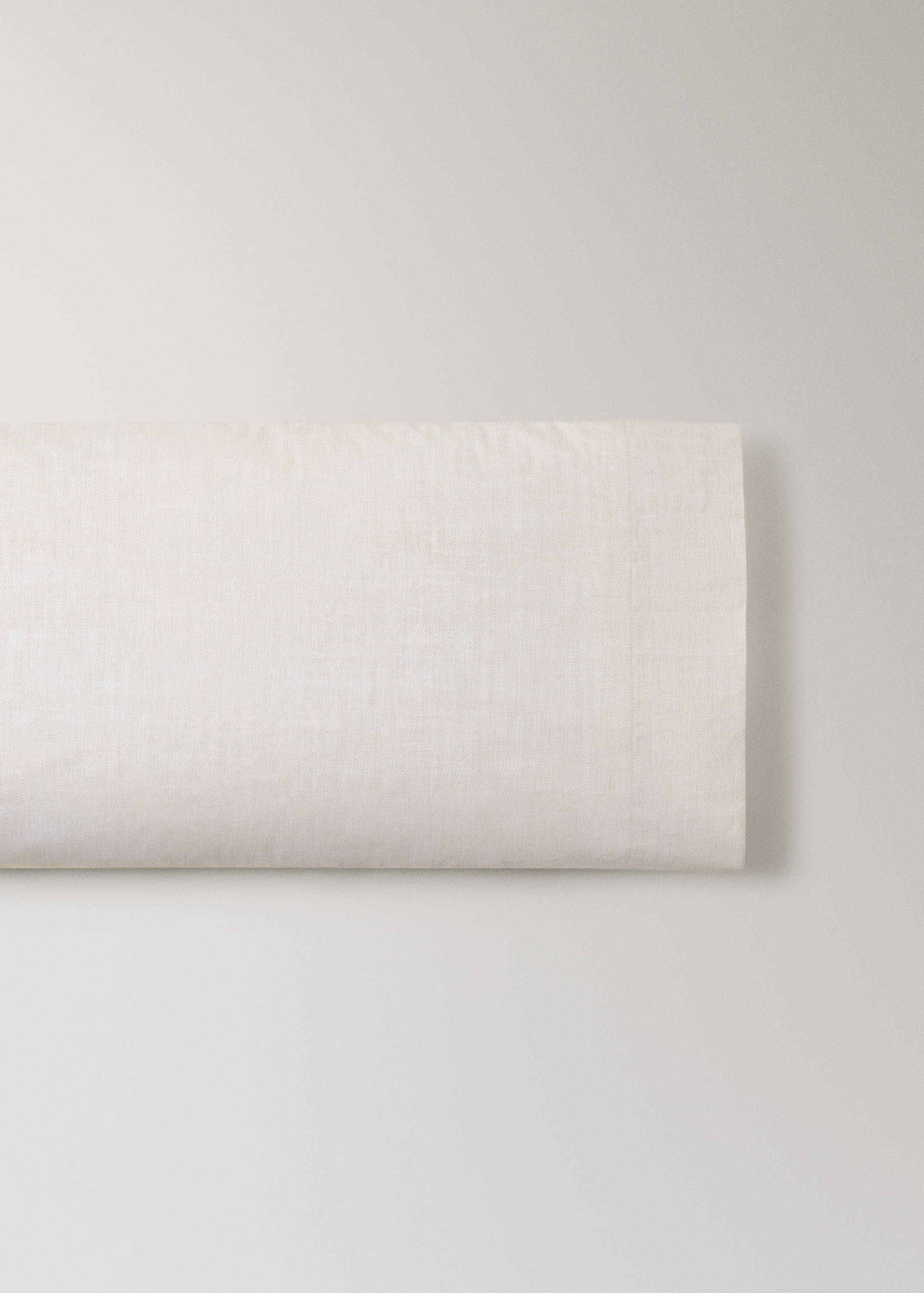 Percale cotton pillowcase 45x110cm - Article without model