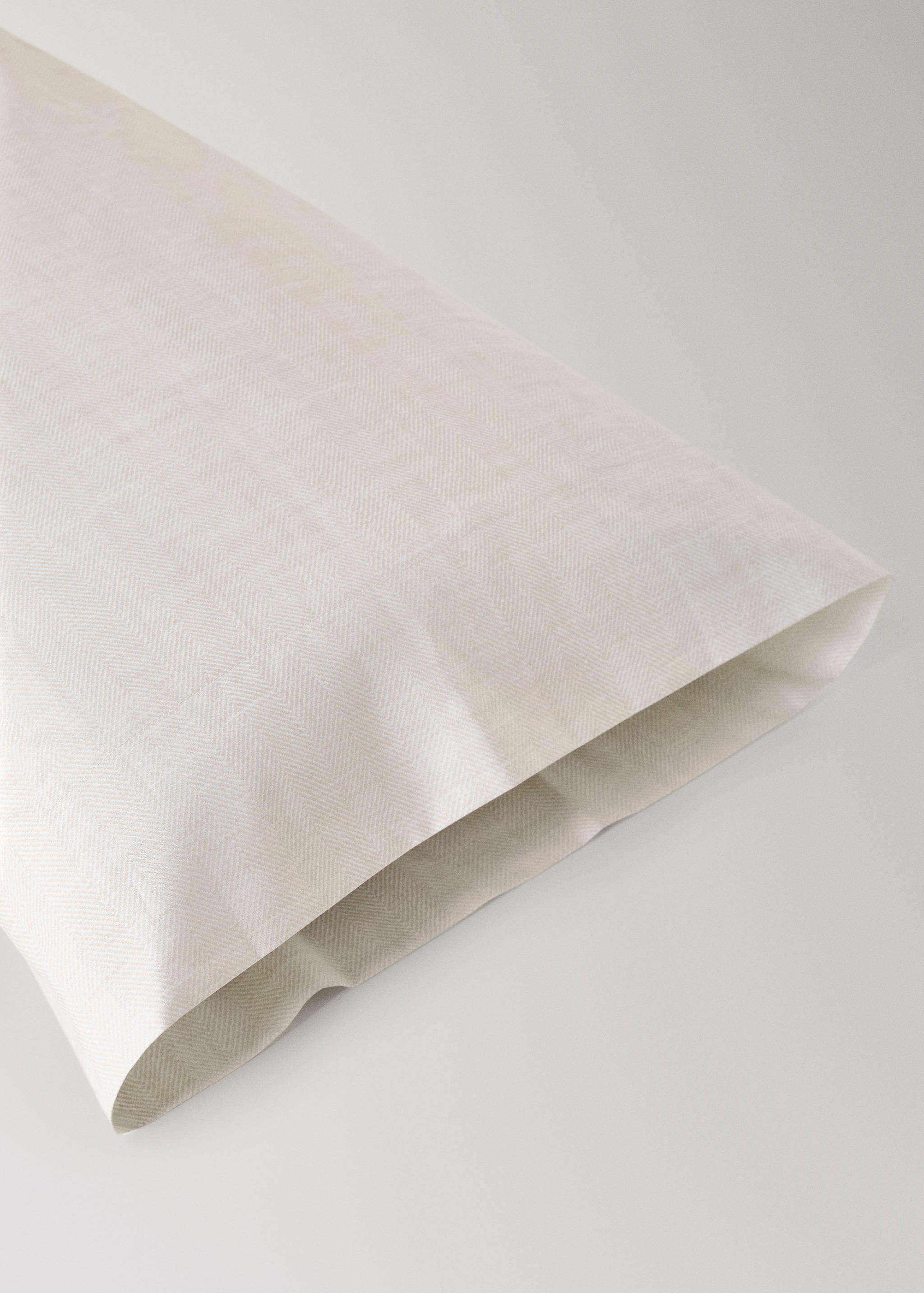 Percale cotton pillowcase 45x110cm - Details of the article 1