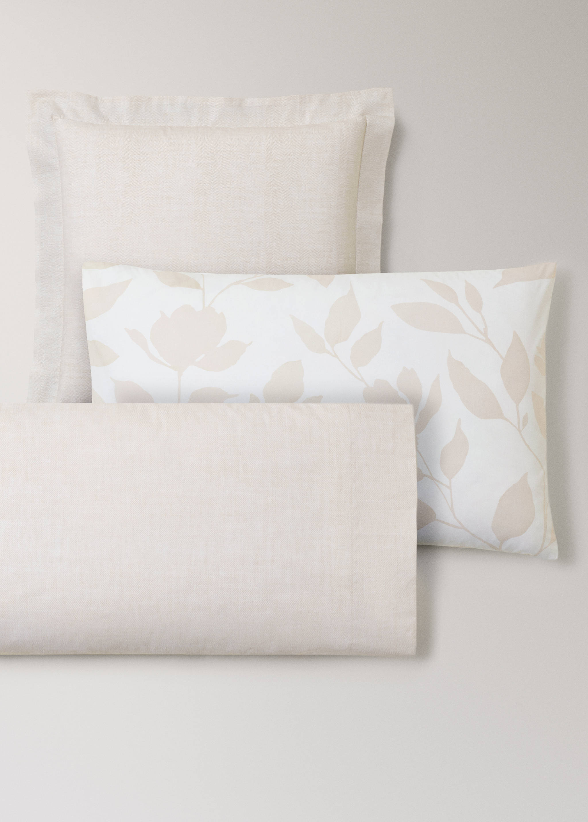 Percale cotton pillowcase 45x110cm - Details of the article 4
