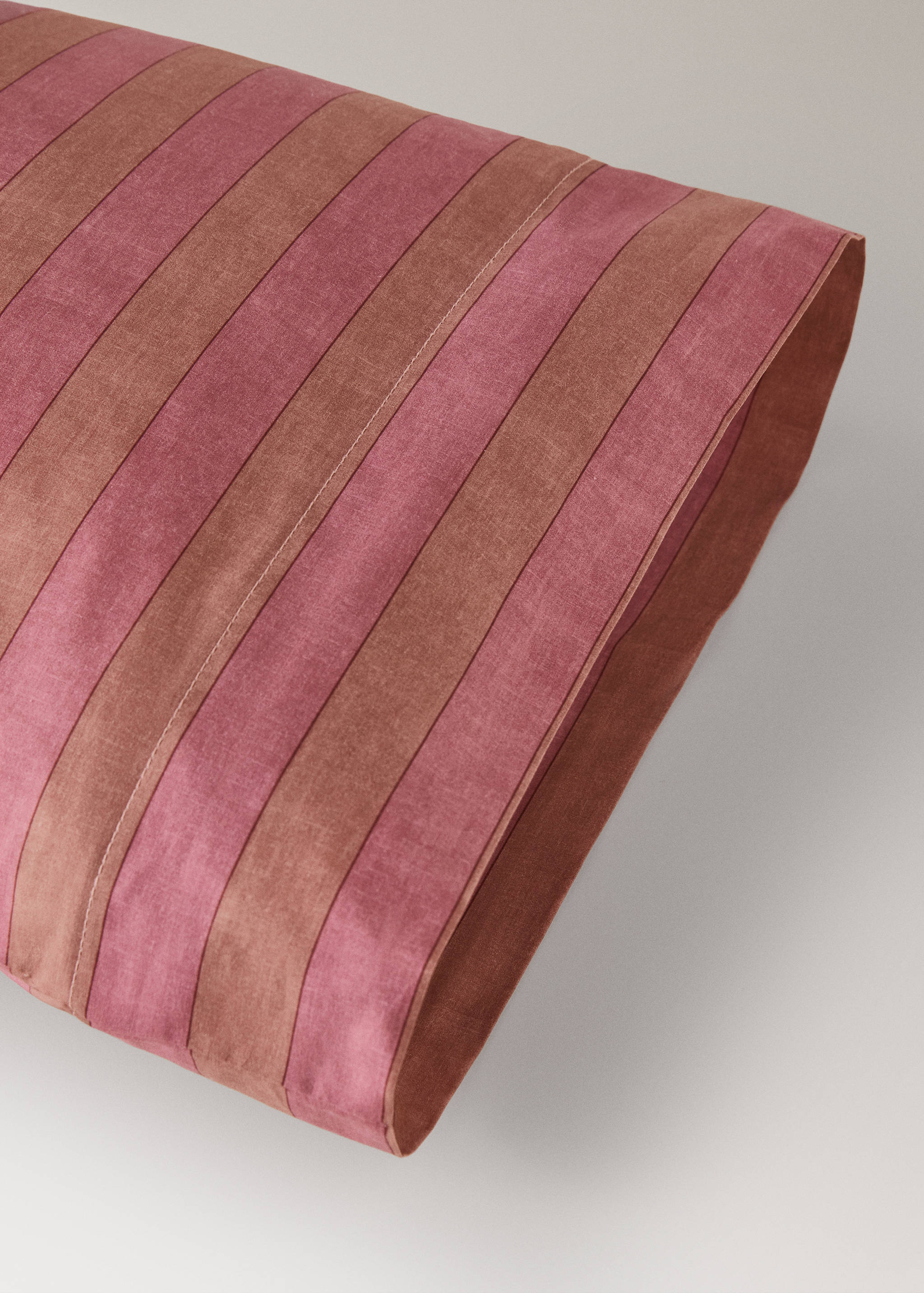 Funda almohada infantil algodón rayas 45x110 cm - Detalle del artículo 1