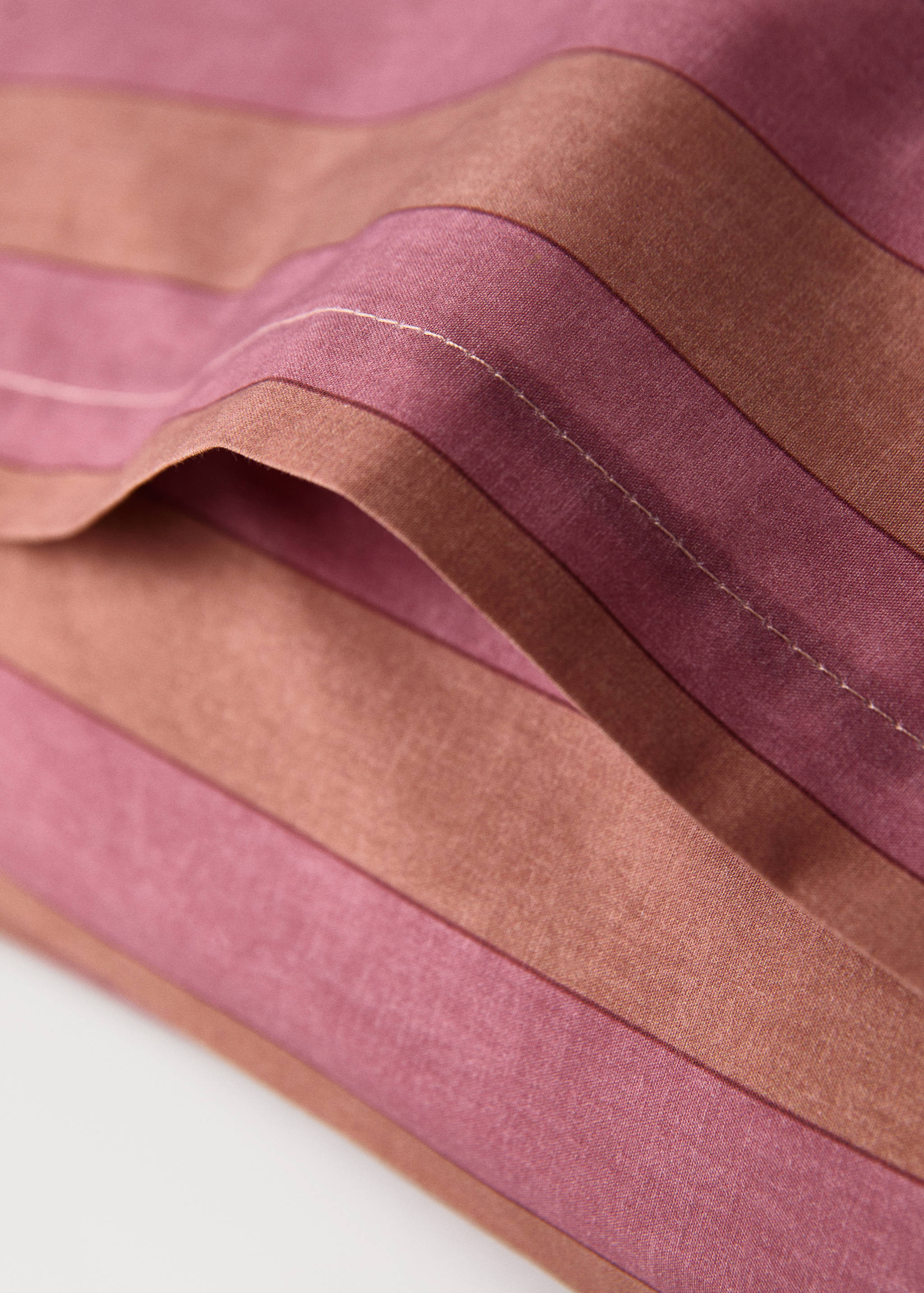 Children's striped pillowcase 50x75 cm - Details of the article 1