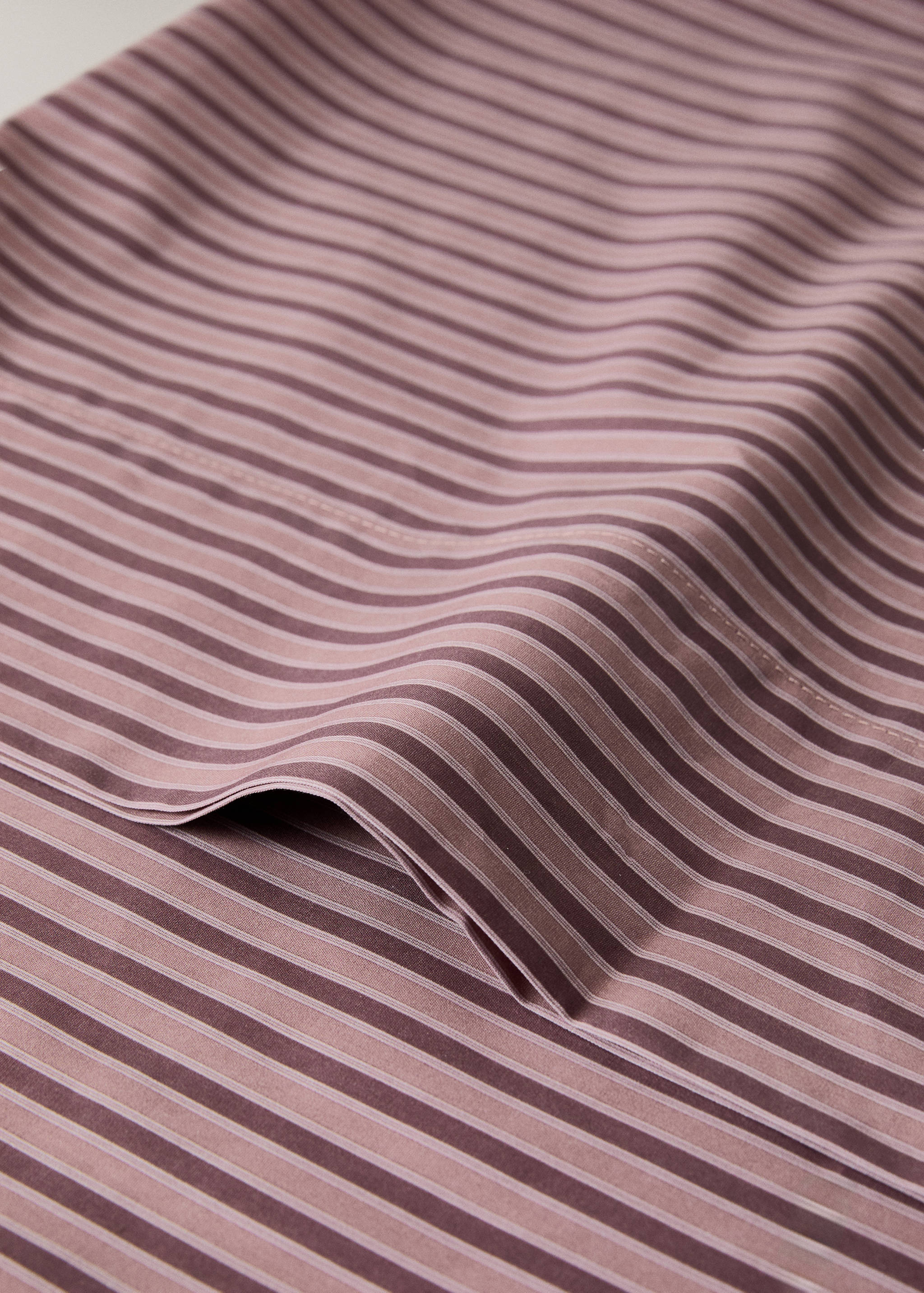 Percale cotton floral-print pillowcase 45x110 cm - Details of the article 1