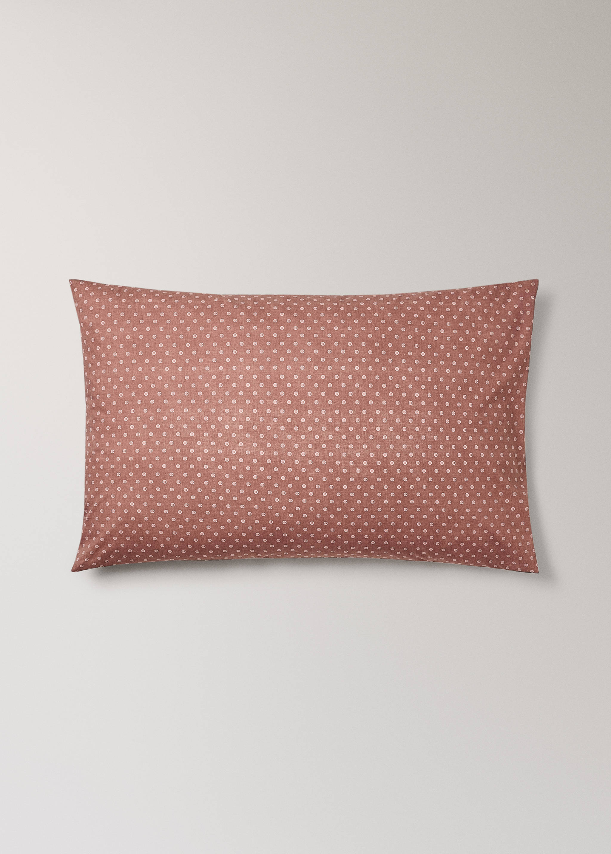 Children's cotton polka-dot pillowcase 50x75 cm - Article without model
