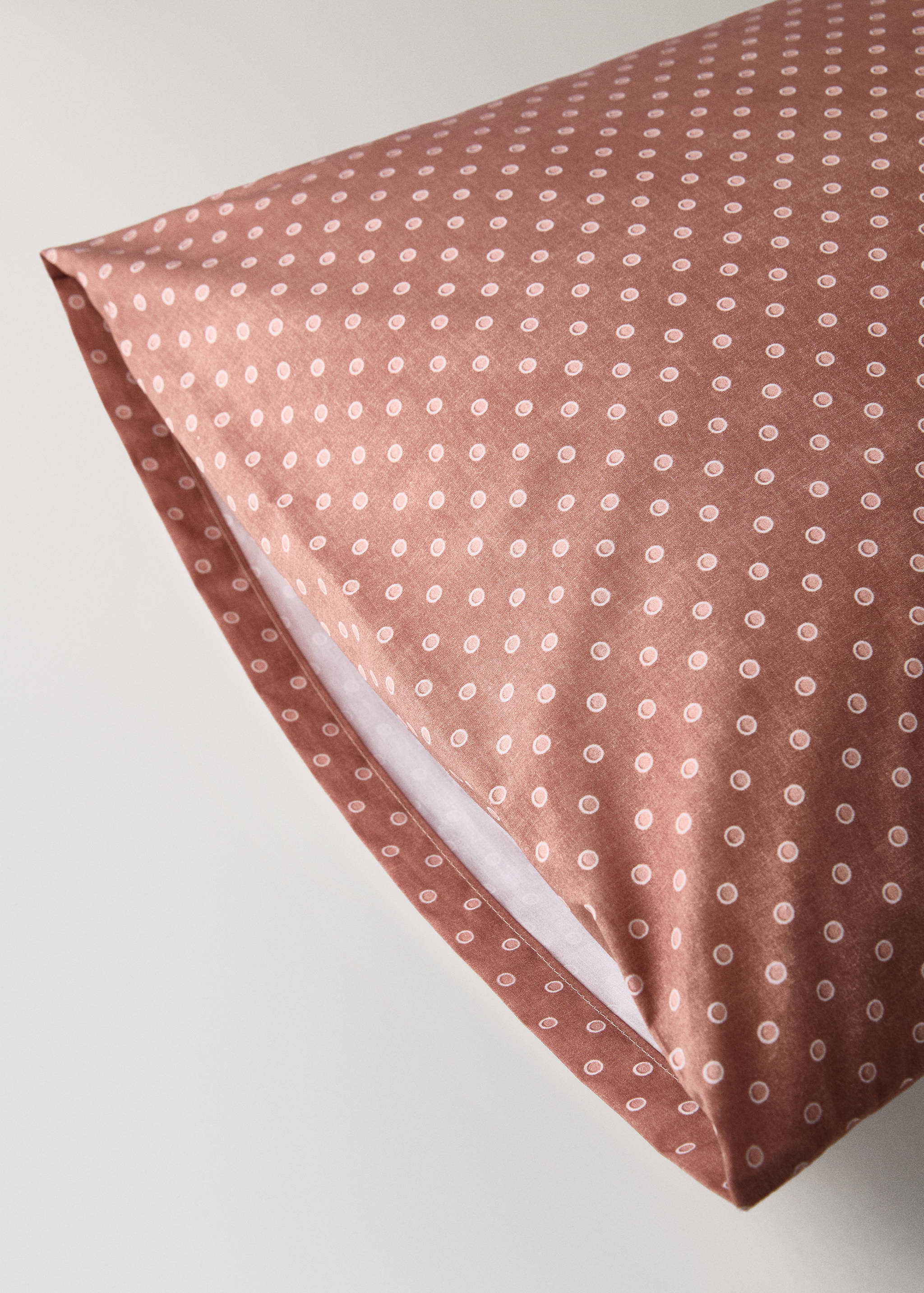 Children's cotton polka-dot pillowcase 50x75 cm - Details of the article 1