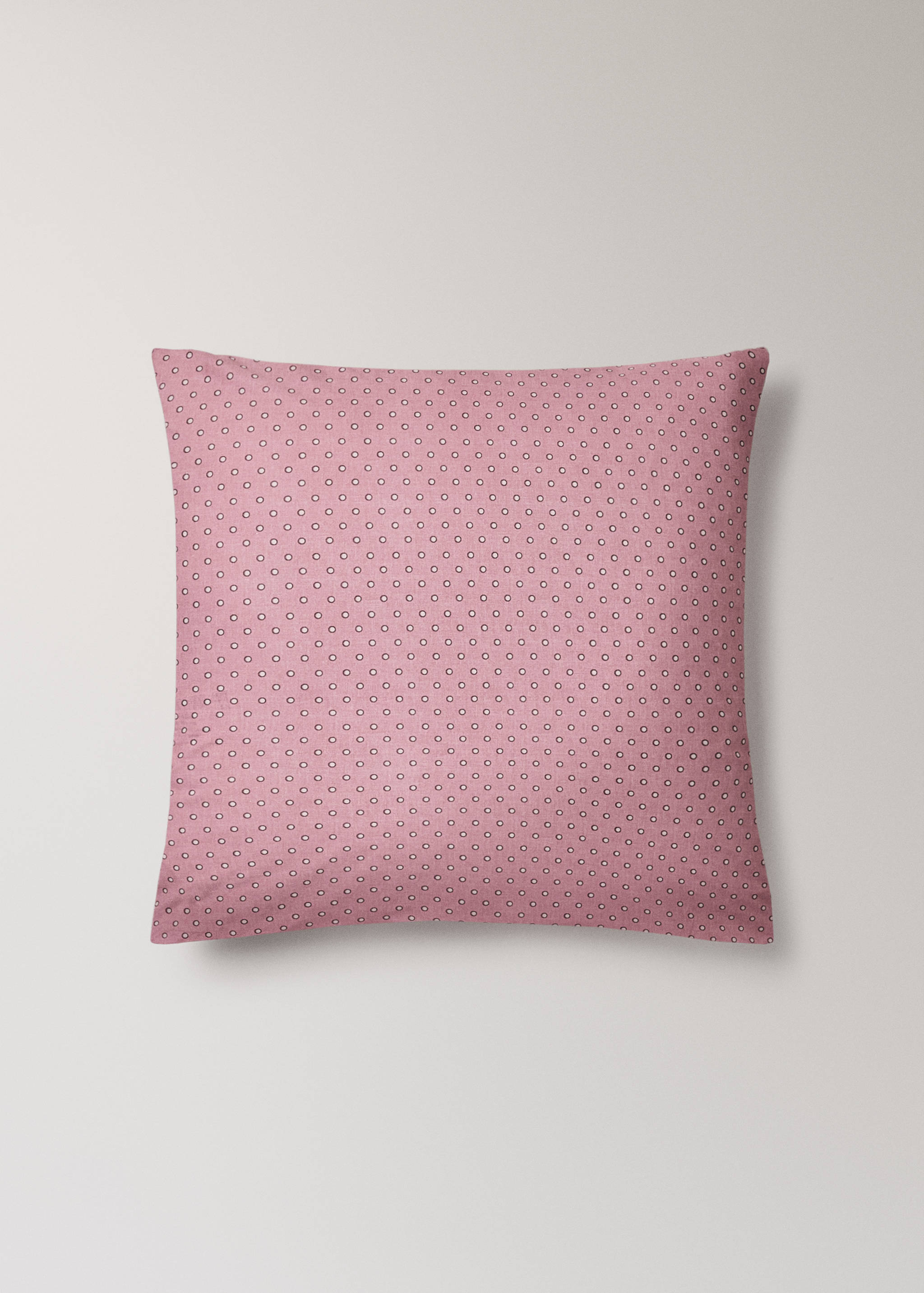 Husă de pernă pentru copii din bumbac cu buline, 60x60 cm - Articol fără model