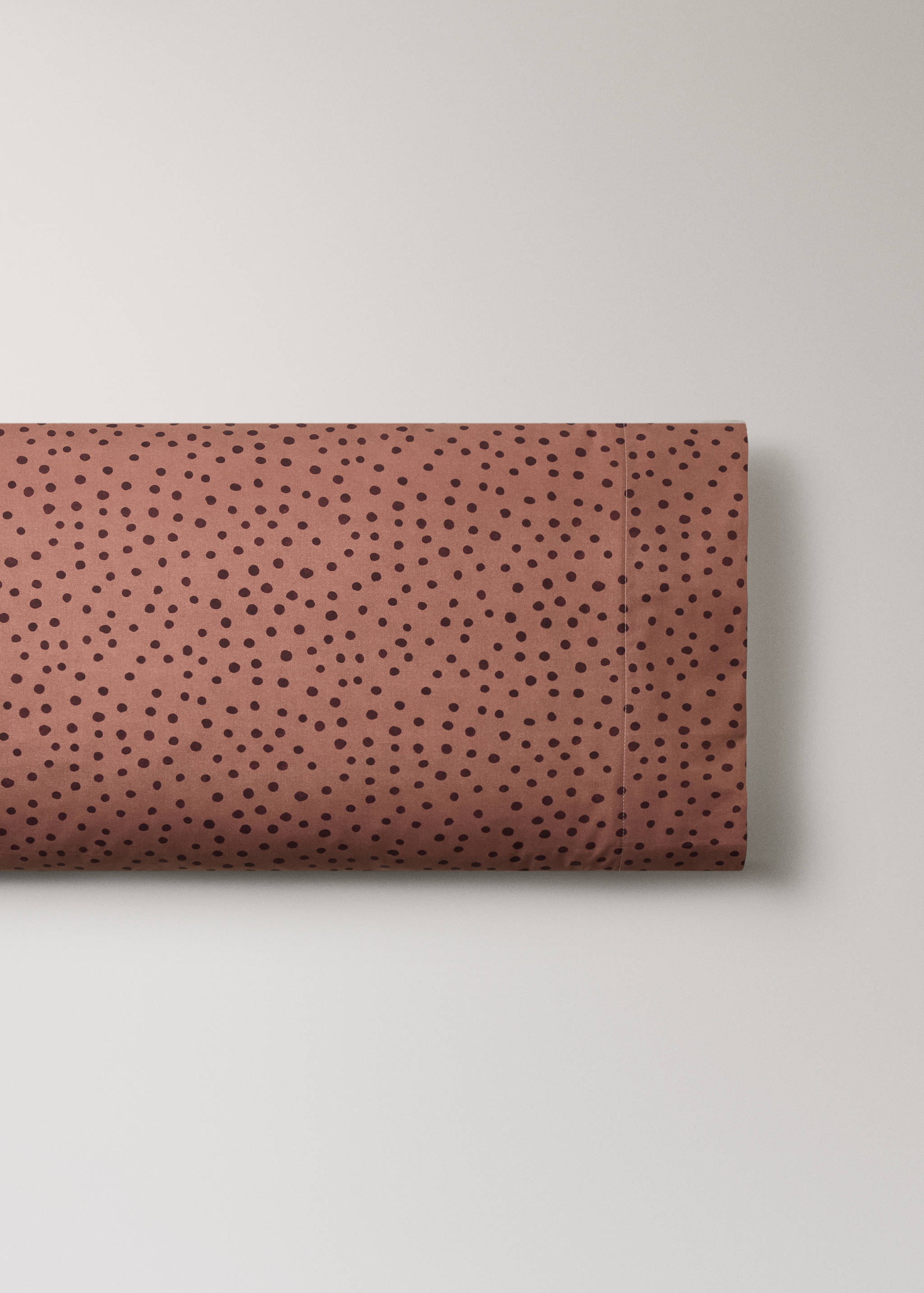 Putetrekk med prikker i bomullspercale, trådtetthet 200, 45x110 cm - Artikkel uten modell