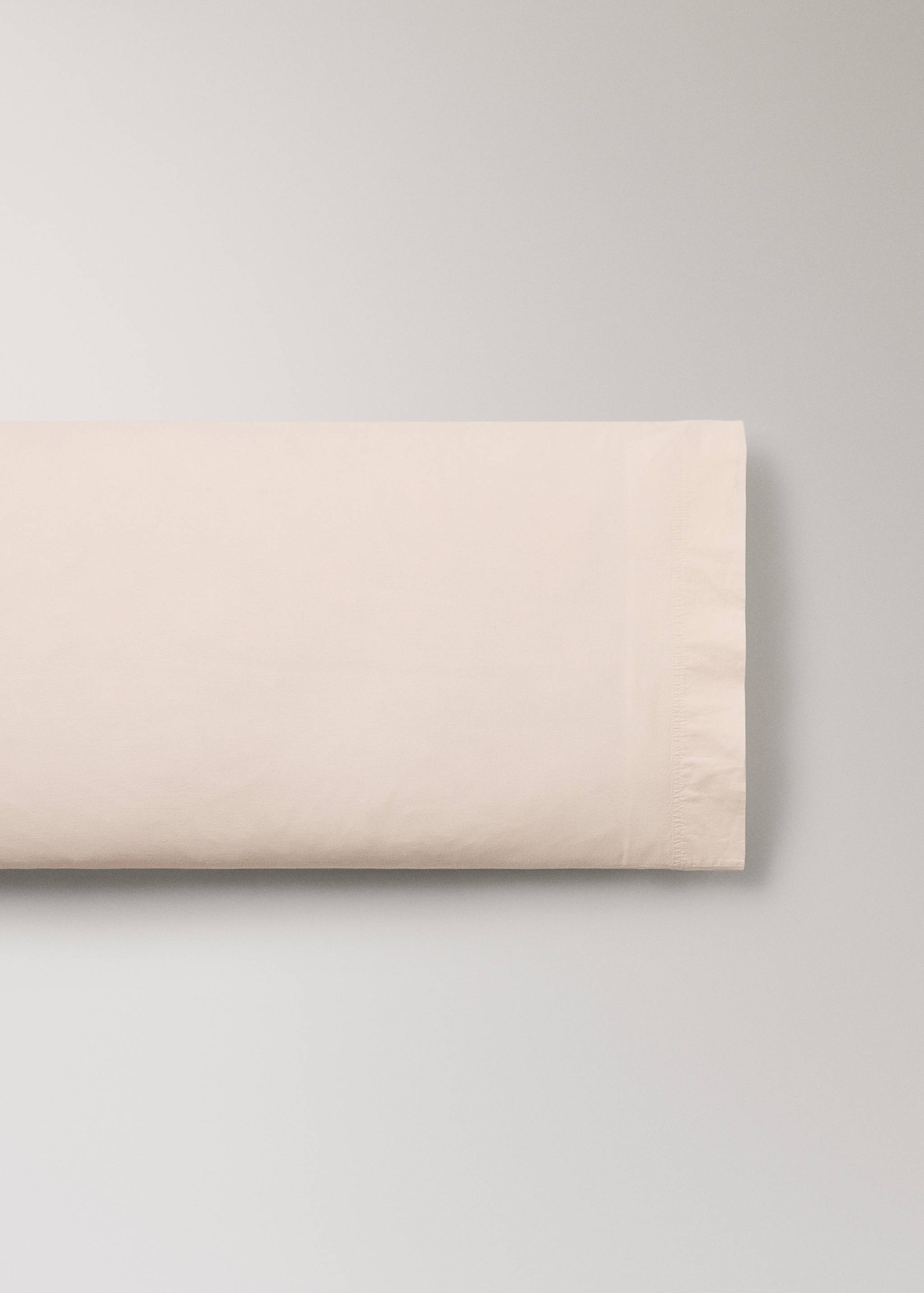 Children's washed cotton double-stitched pillowcase 45x110 cm - Article without model