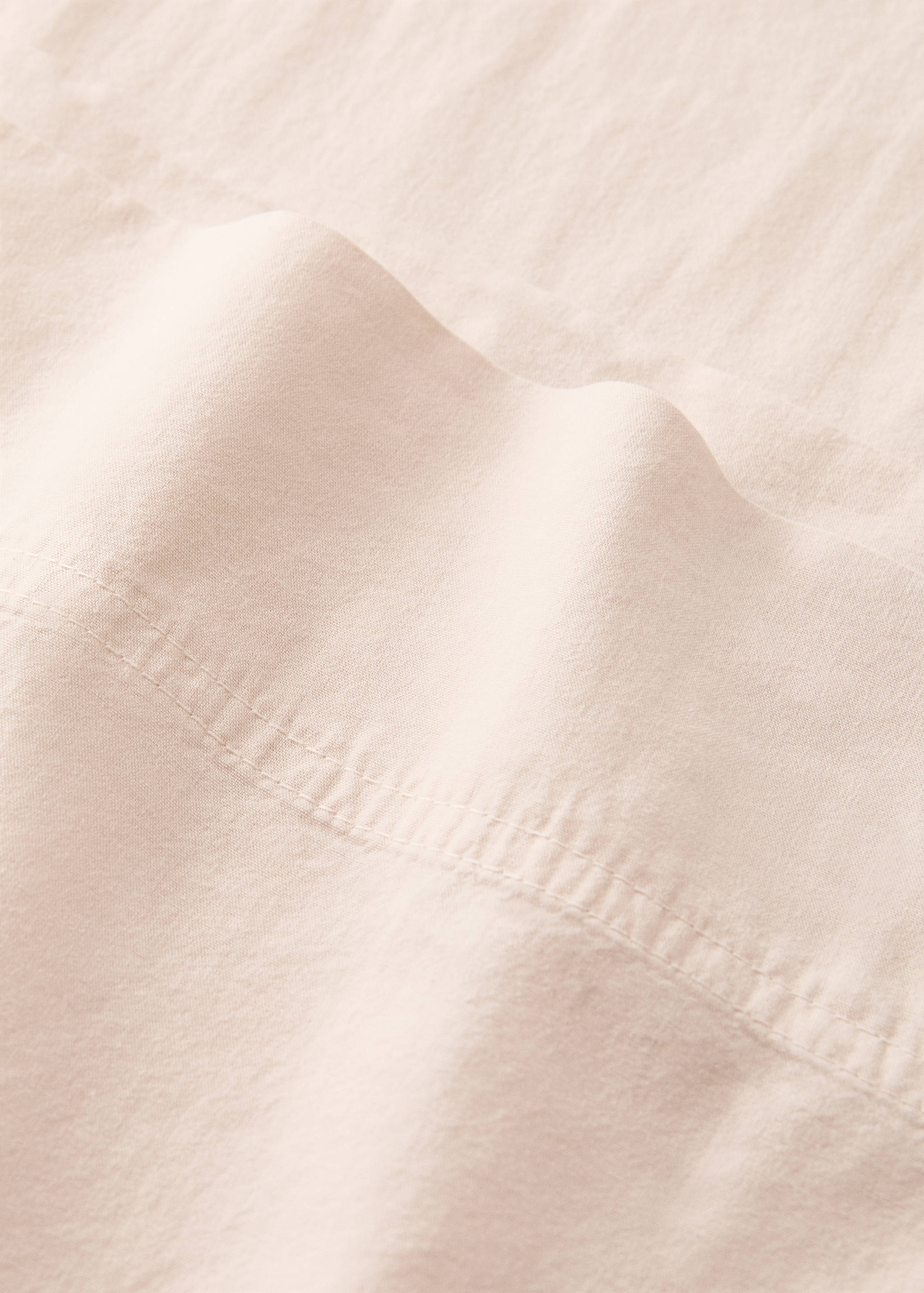 Children's washed cotton double-stitched pillowcase 45x110 cm - Details of the article 2