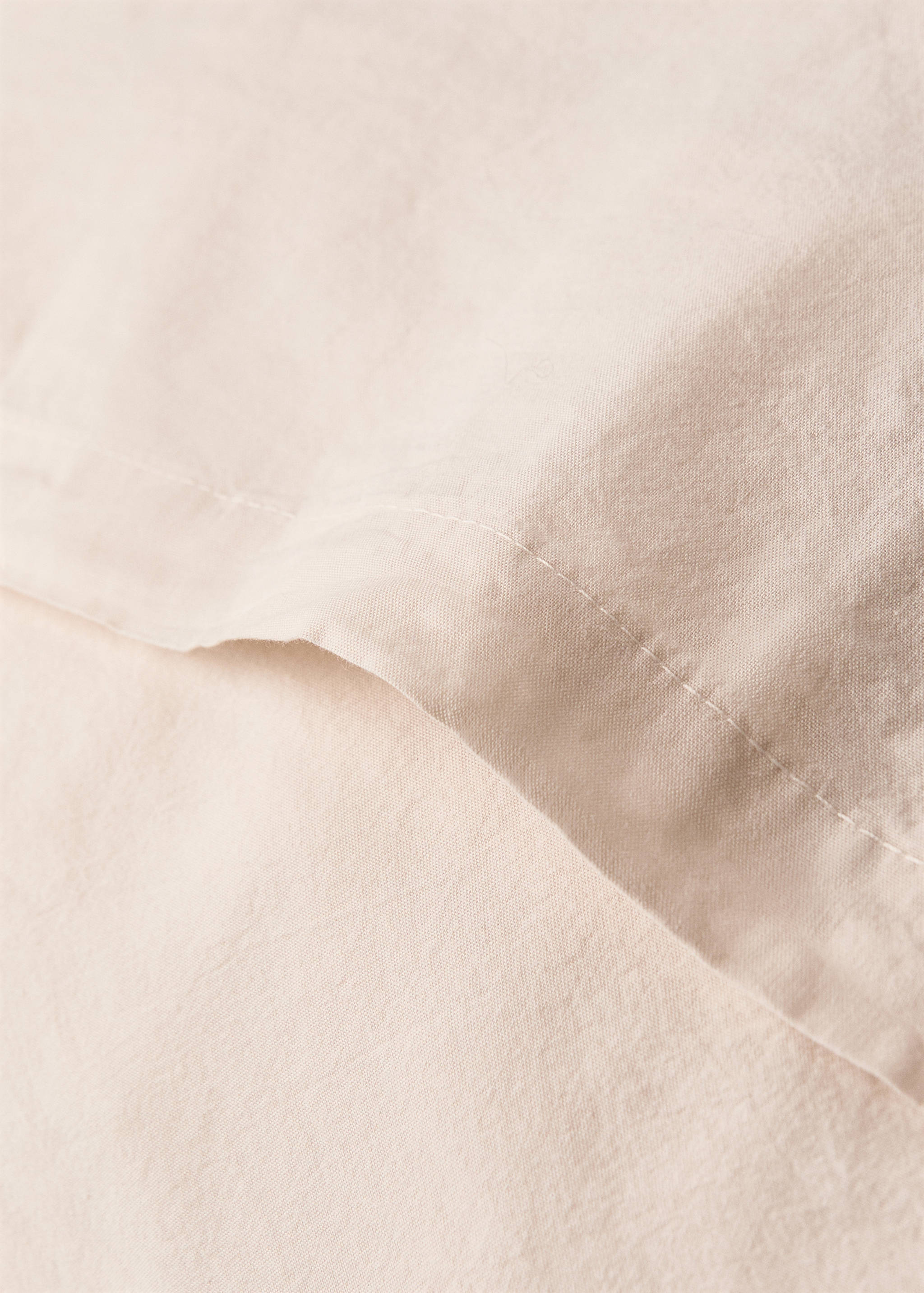 Children's washed cotton double-stitched pillowcase 50x75 cm - Details of the article 1