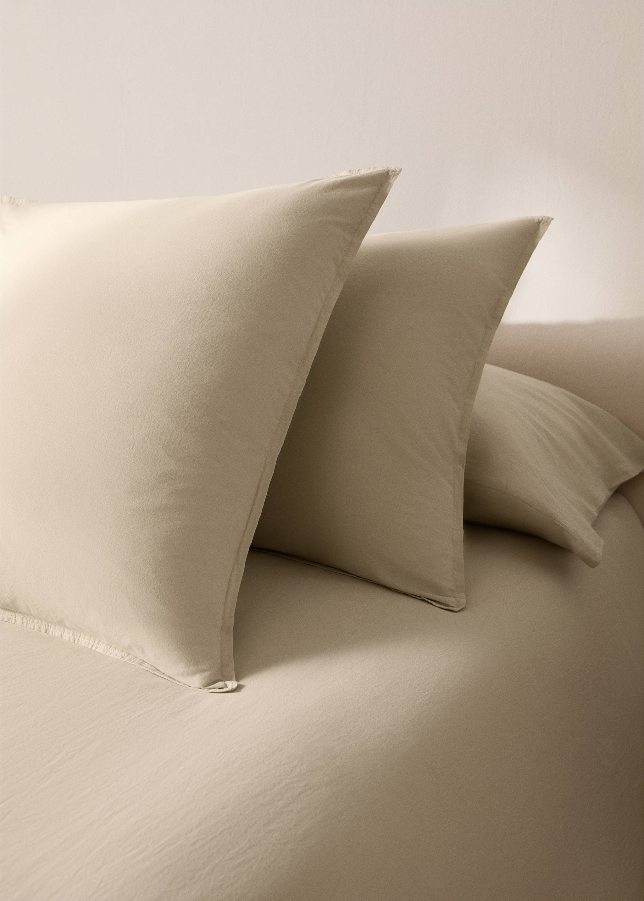 Children's washed cotton double-stitched pillowcase 50x75 cm - General plane