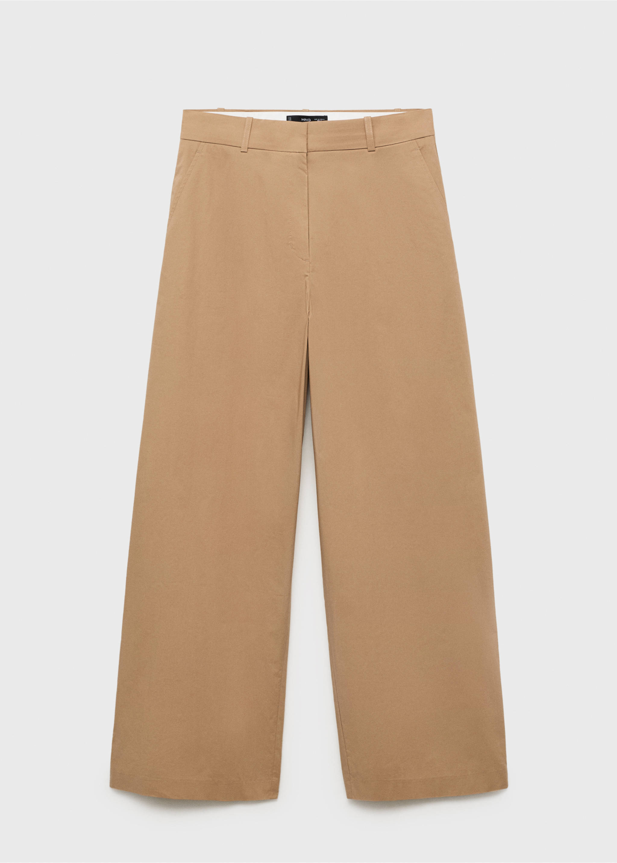 Jean large taille normale - Article sans modèle, Marron moyen. Ref: 17012031-00.