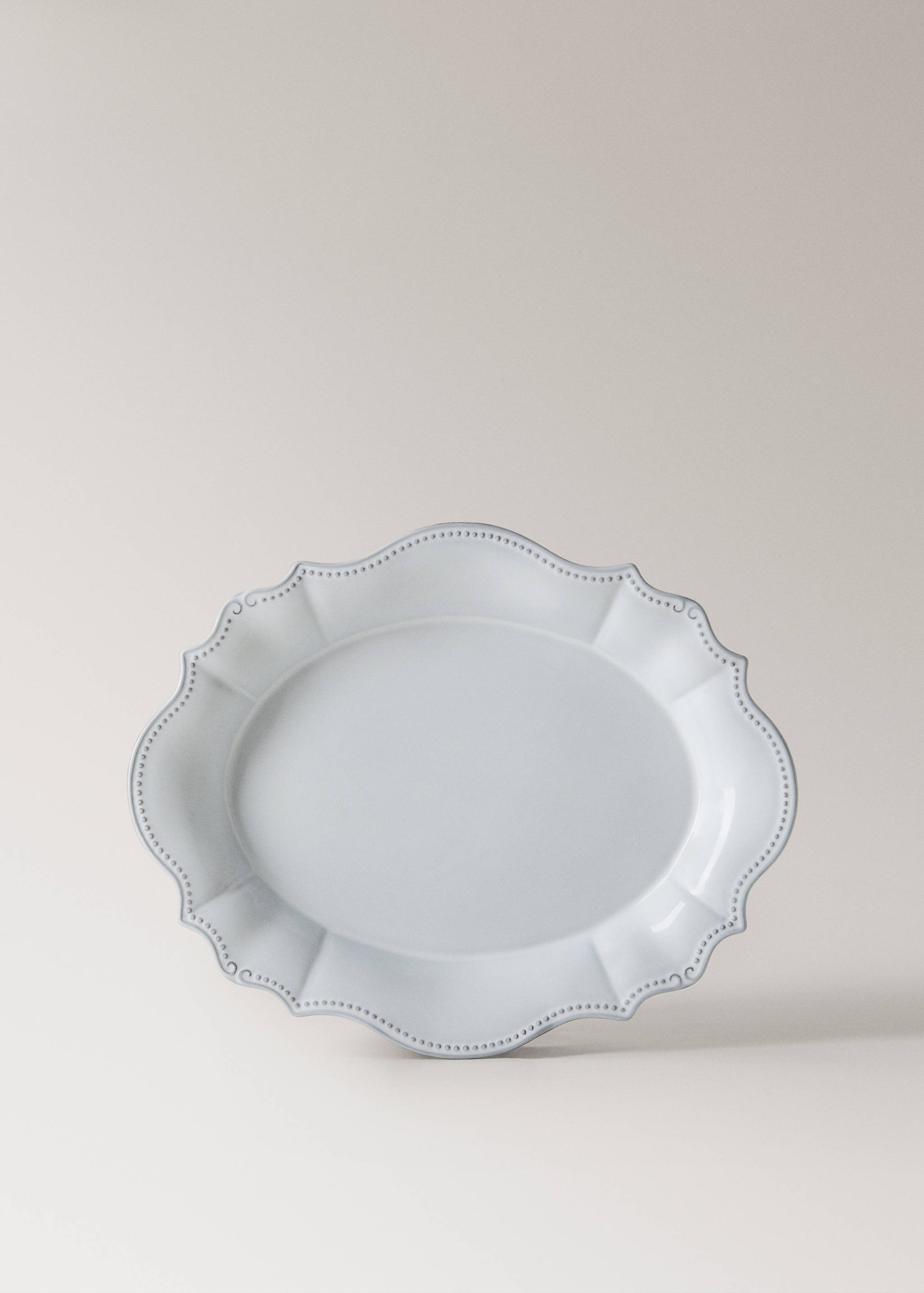 Recycled stoneware tray - Article without model