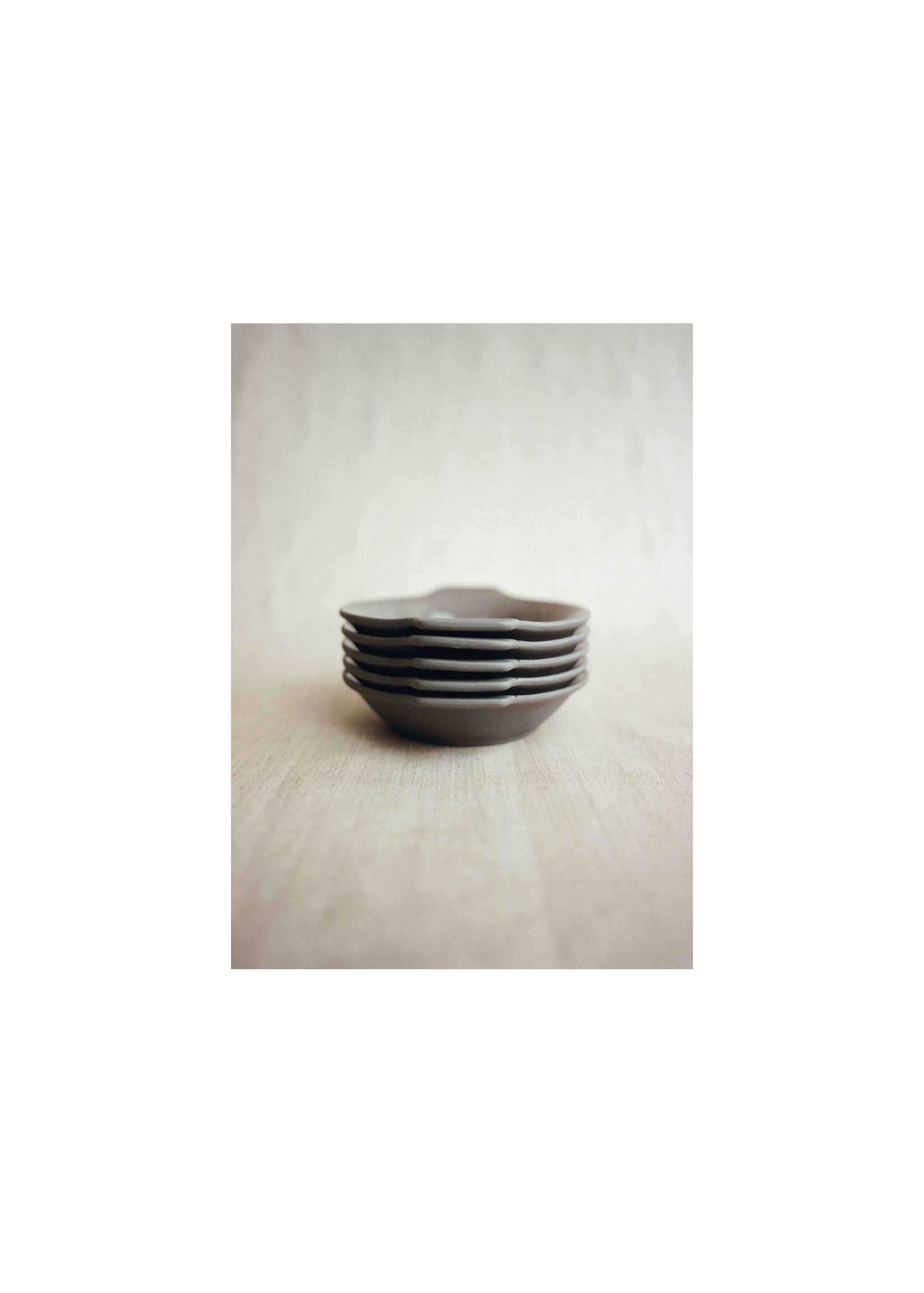 Recycling-Gres-Schüssel - Detail des Artikels 6, Mittelbraun. Ref: 17012038-00.