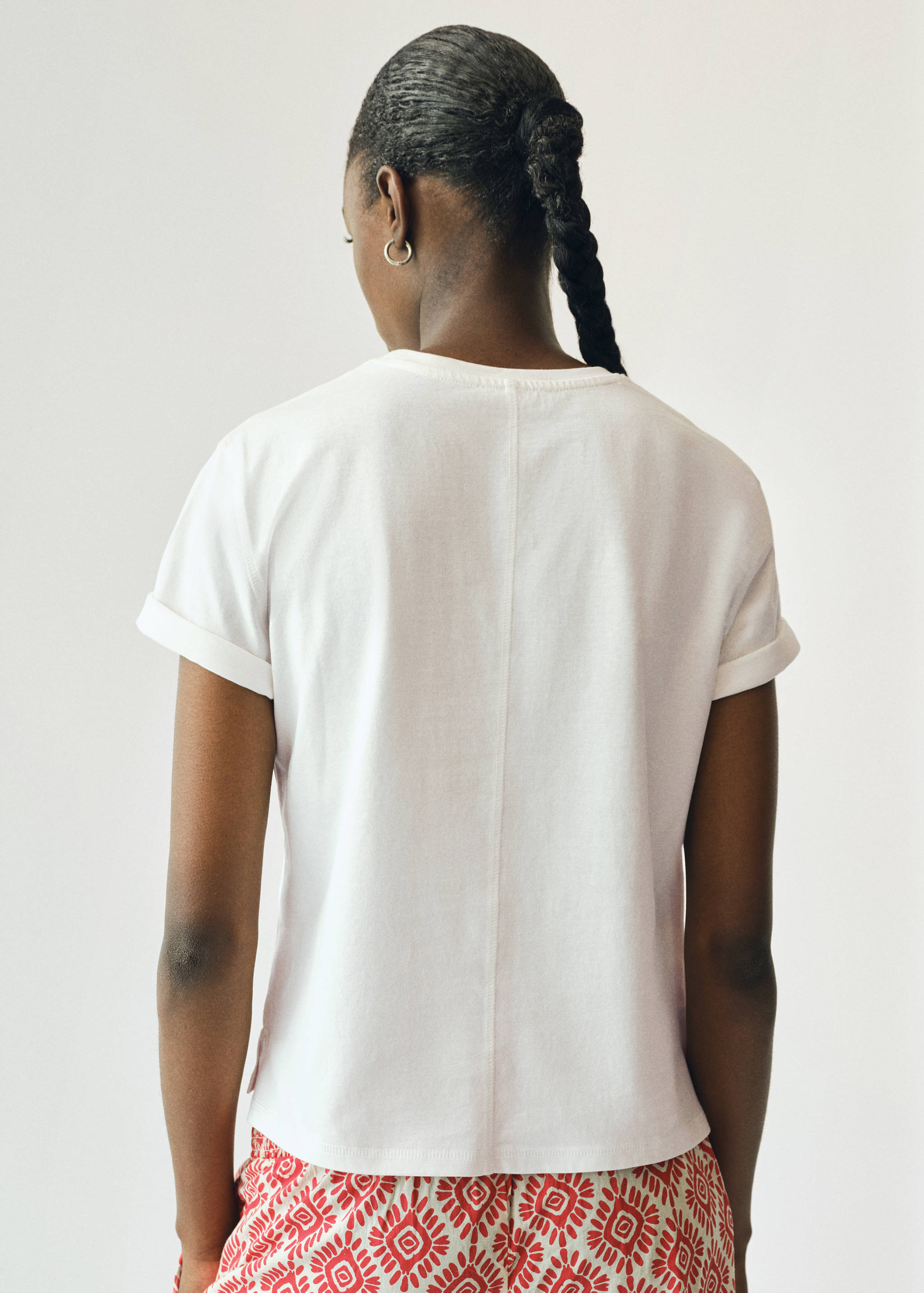 T-shirt imprimé manches courtes - Verso de l’article