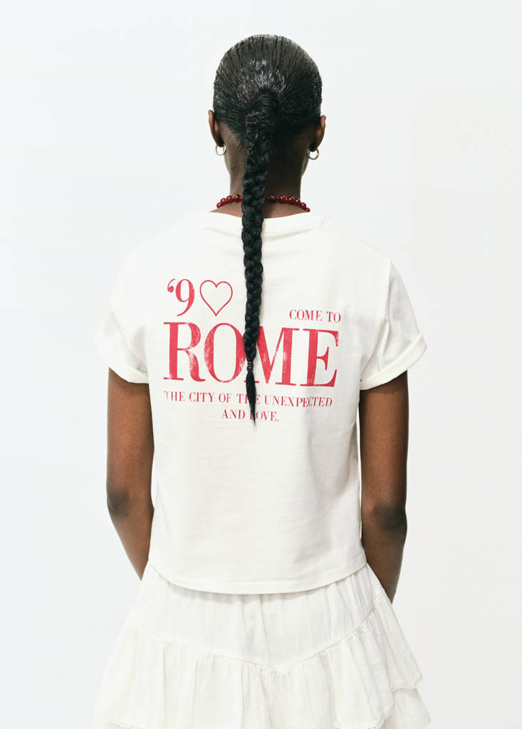 Short-sleeved printed t-shirt — Off White