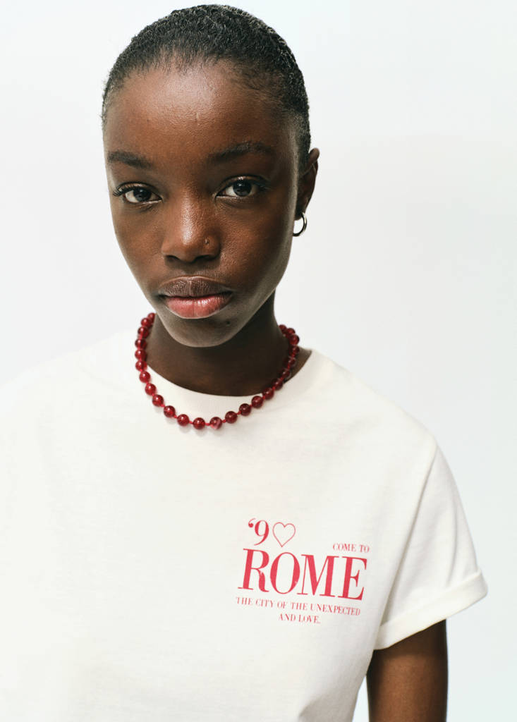 Short-sleeved printed t-shirt — Off White