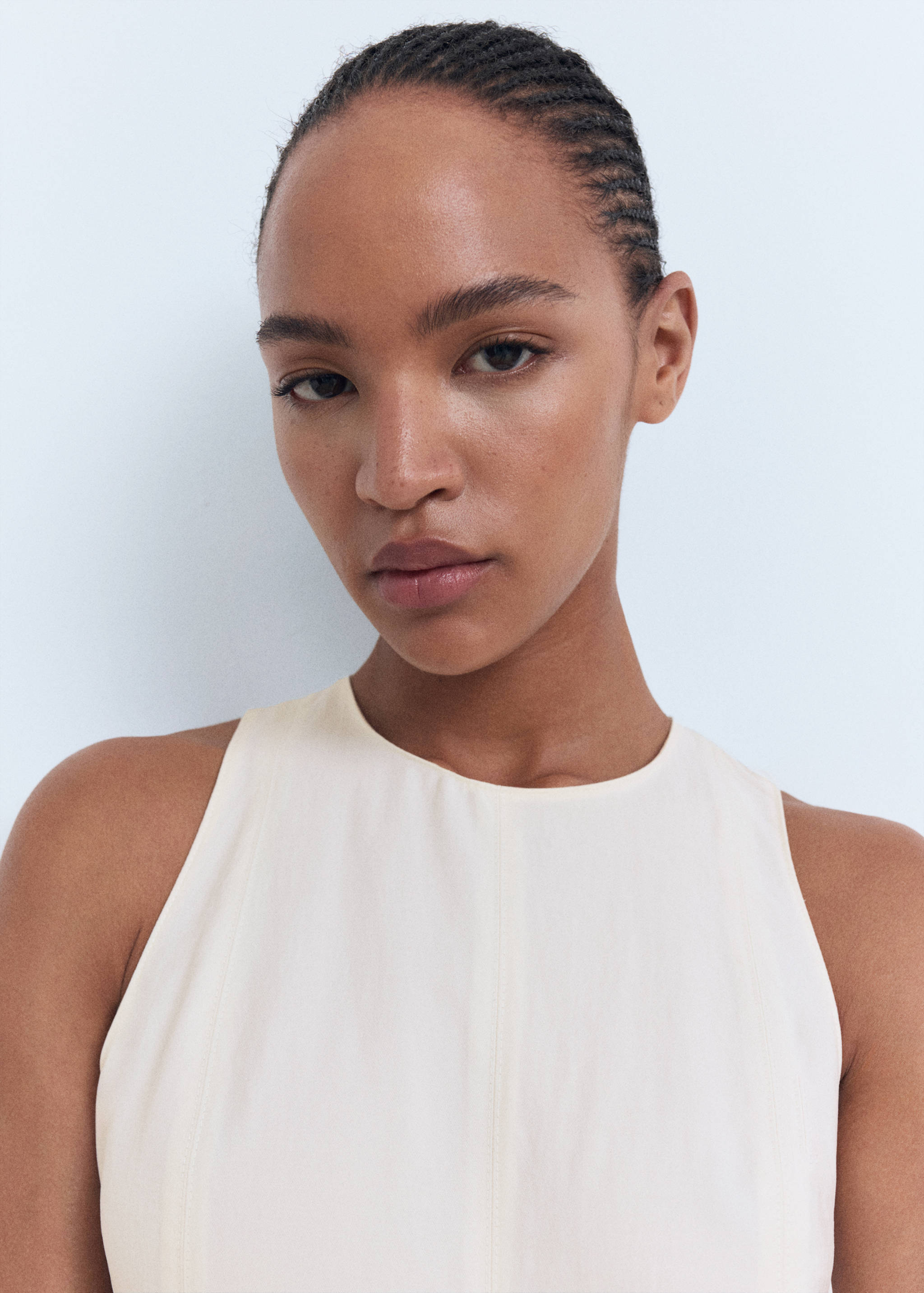 Flared midi-dress - Details of the article 1