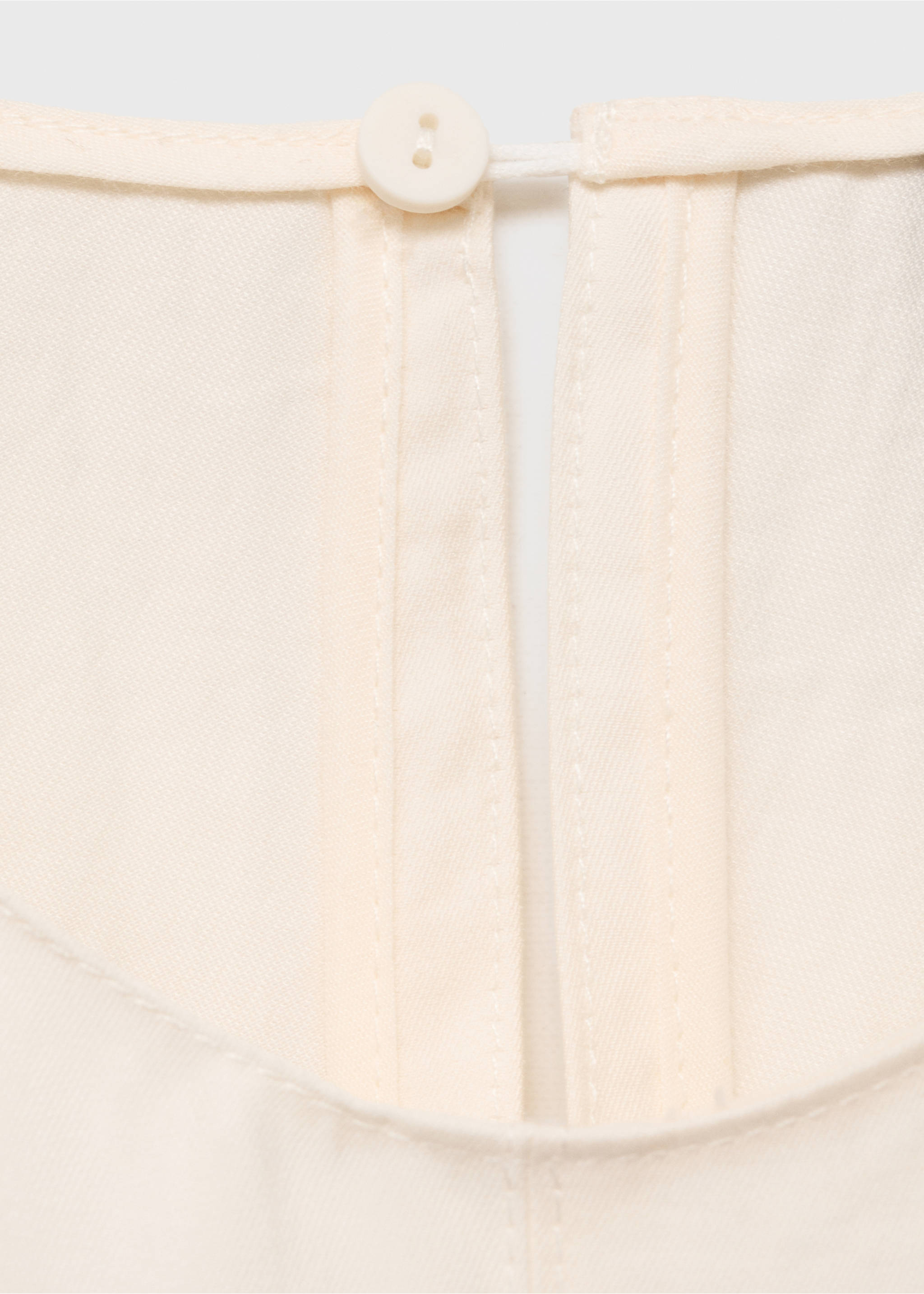 Расклешенное миди-платье - Деталь изделия 8, Экрю. Ref: 17012537-00.