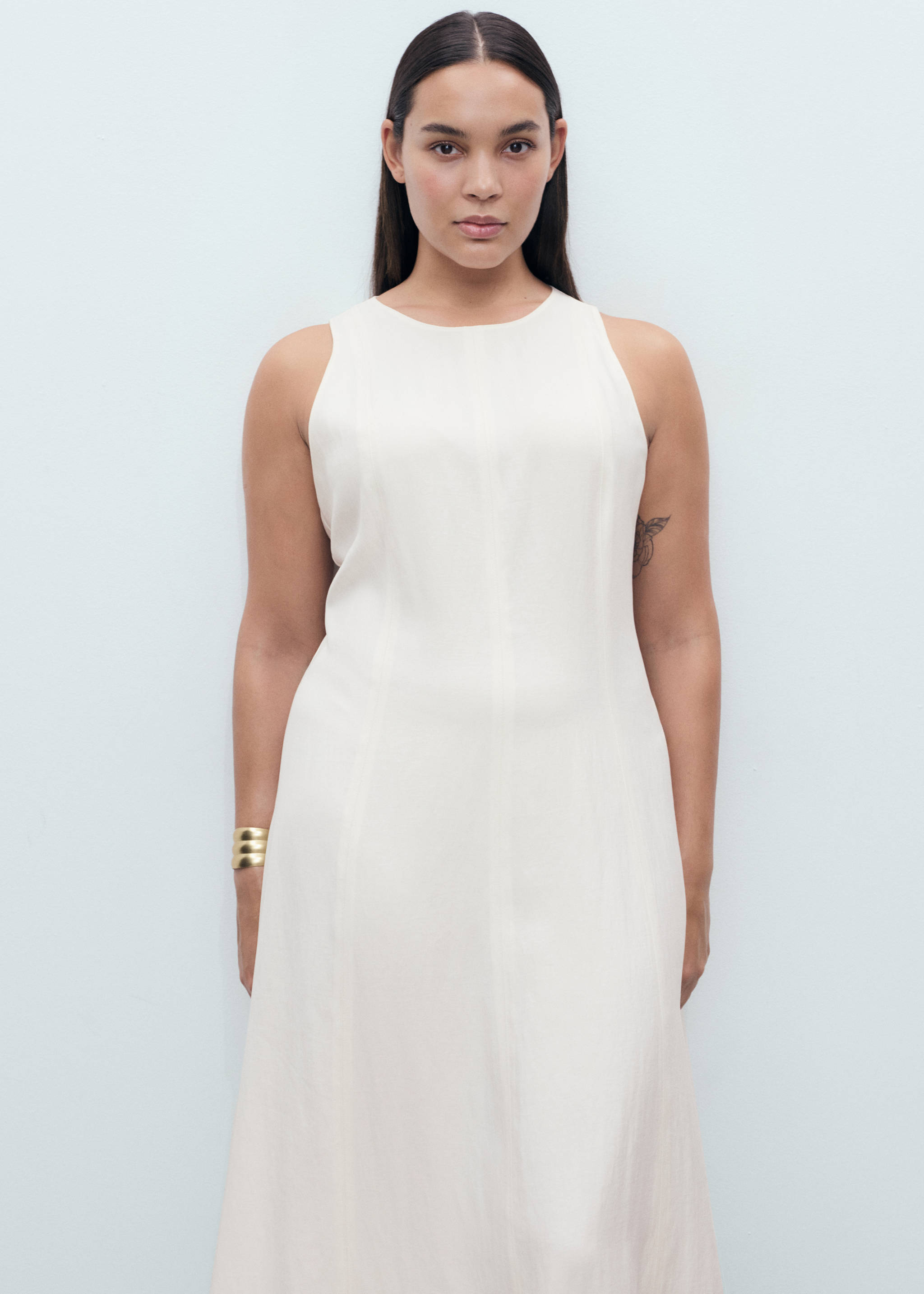 Flared midi-dress - Details of the article 5