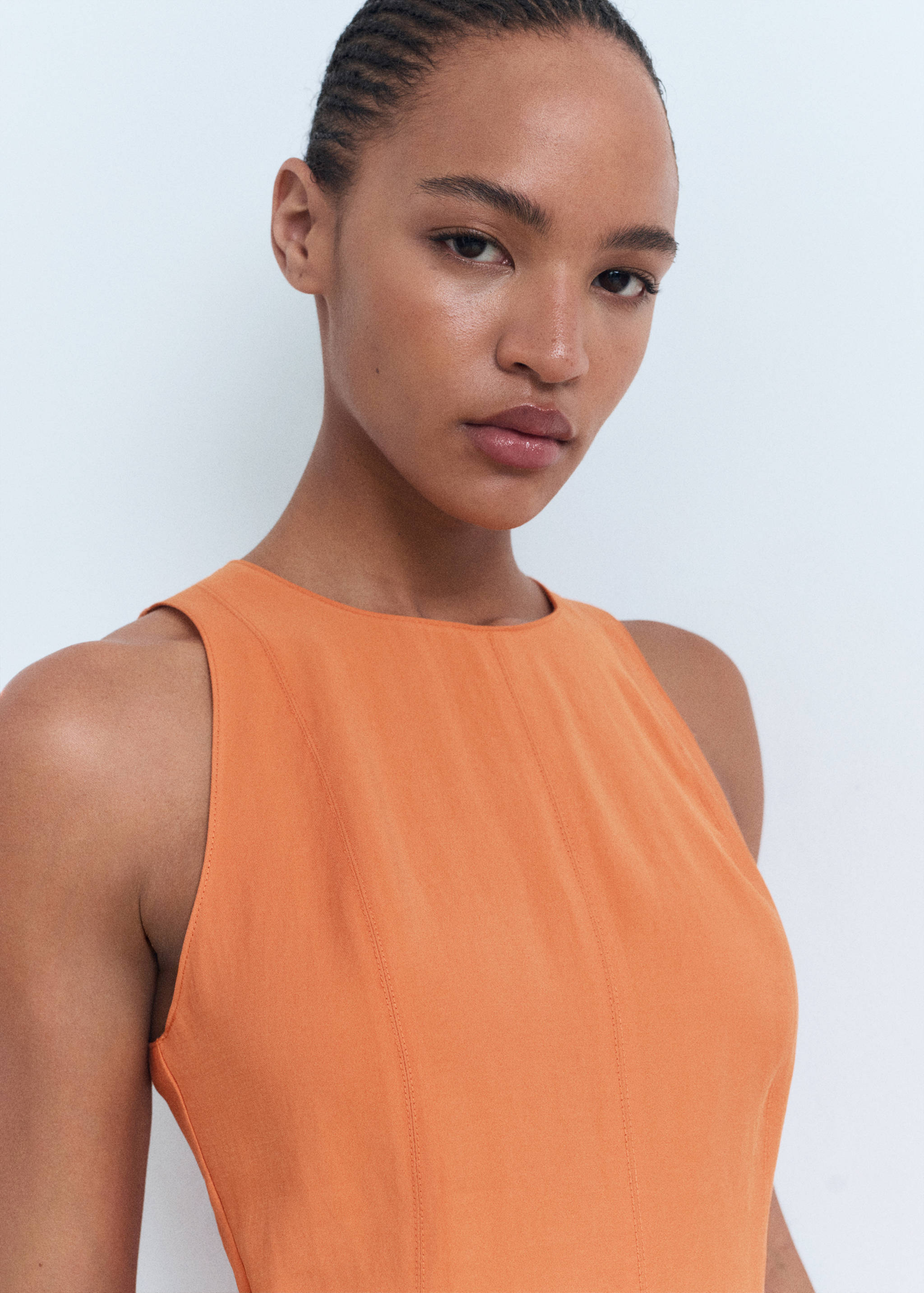 Flared midi-dress - Details of the article 1