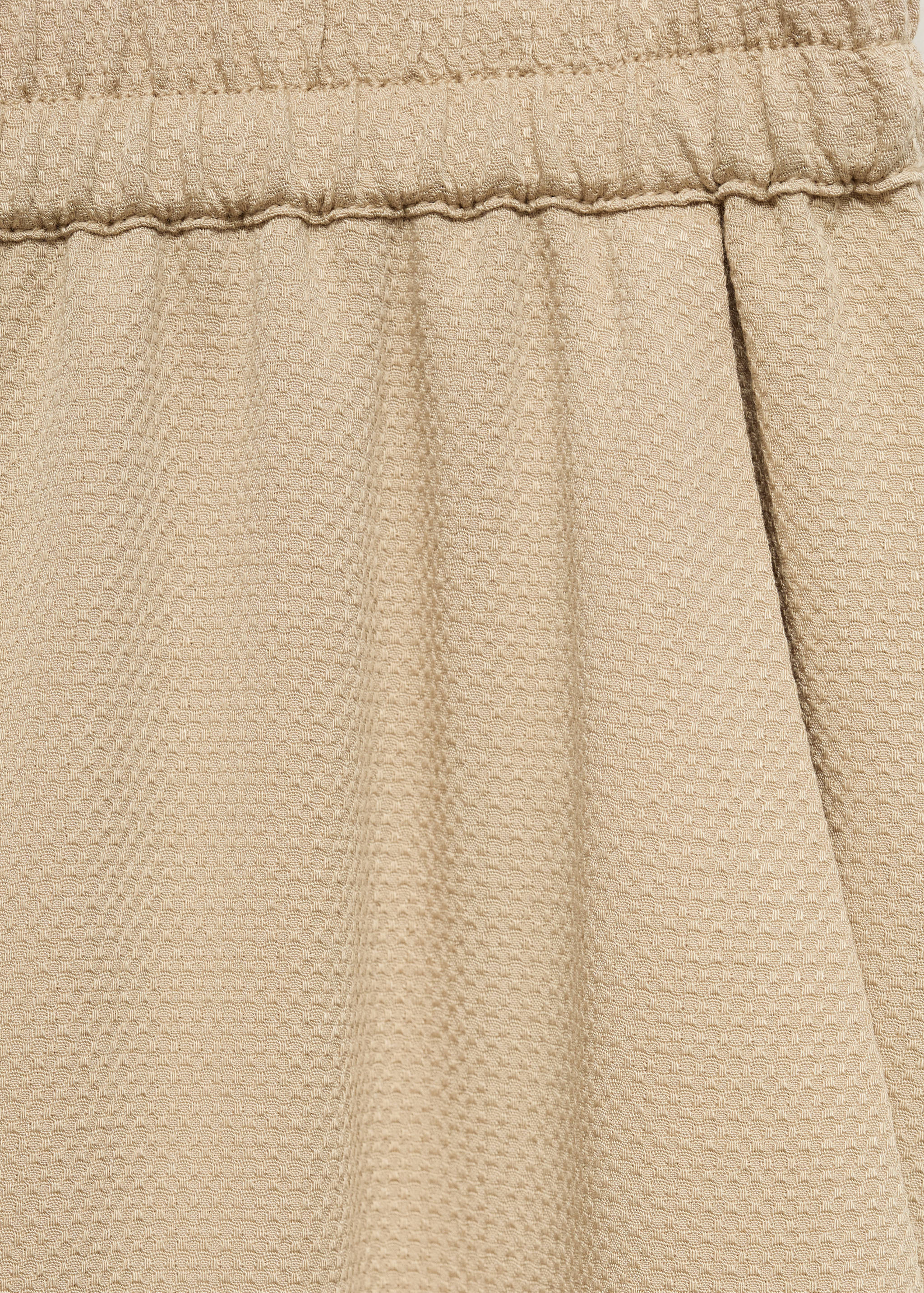 Straight-fit pants with elastic waist - Details of the article 8