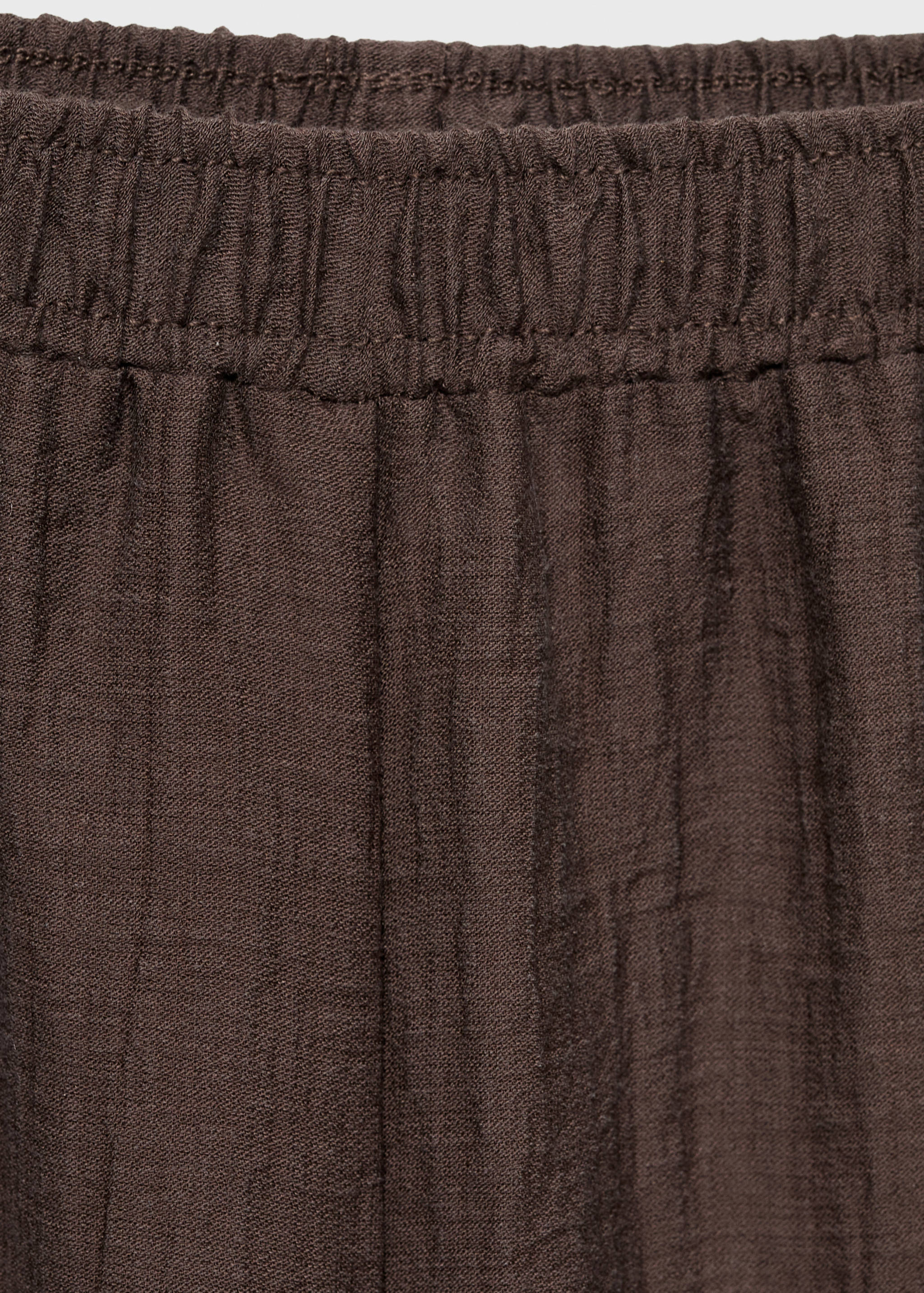 Lyocell pants with elastic waistband - Details of the article 8