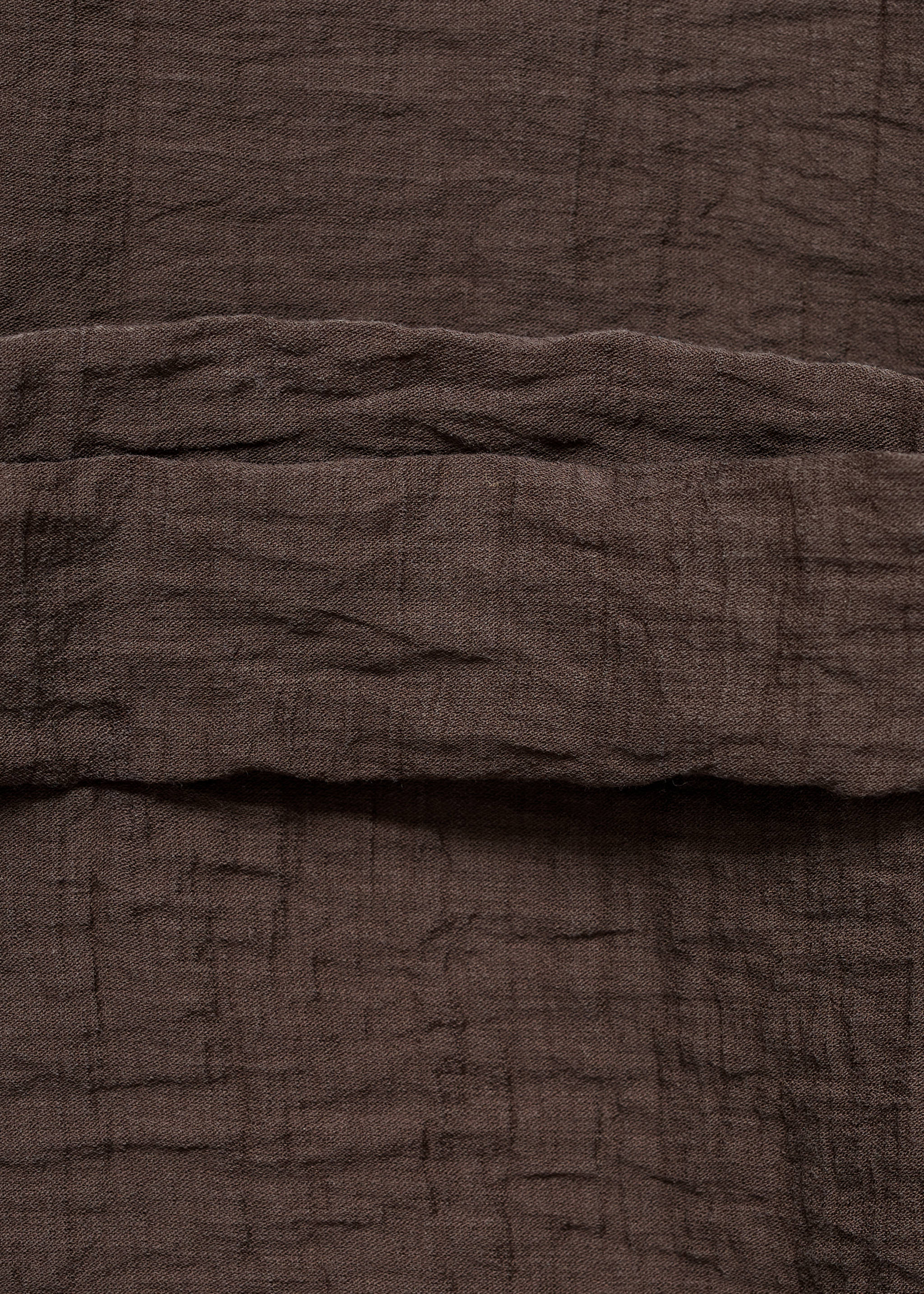 Lyocell pants with elastic waistband - Details of the article 0