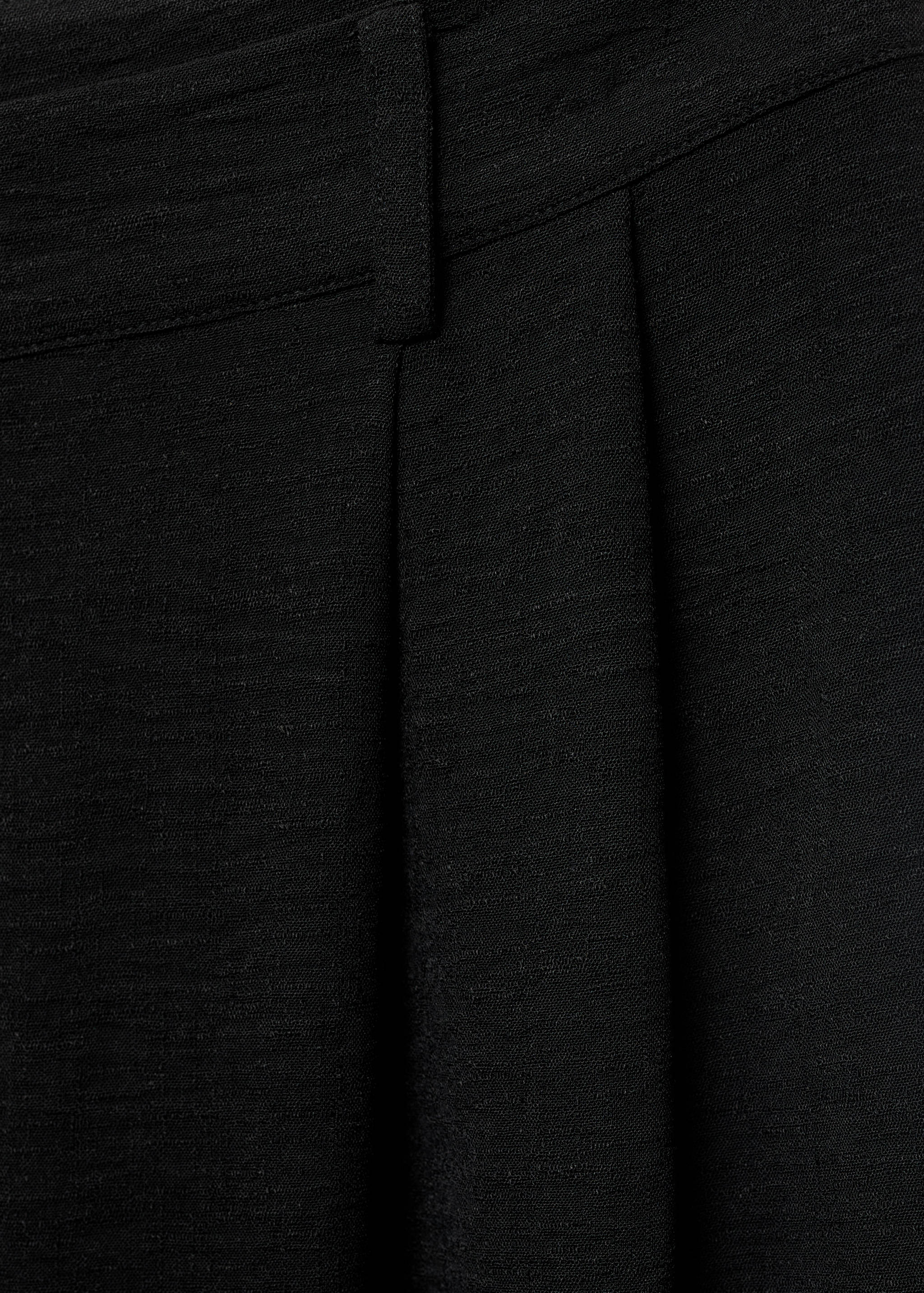 Straight fit hlače s ušitcima - Detalji artikla 8