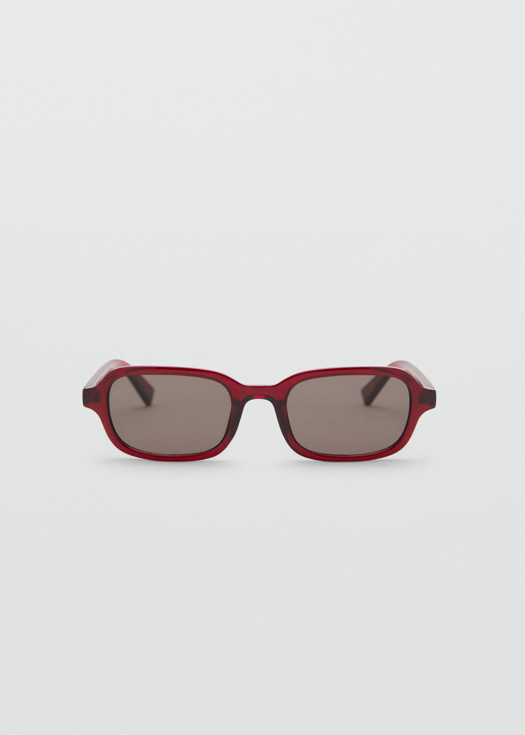 Sonnenbrille mit rechteckigem Brillengestell - Artikel ohne Model