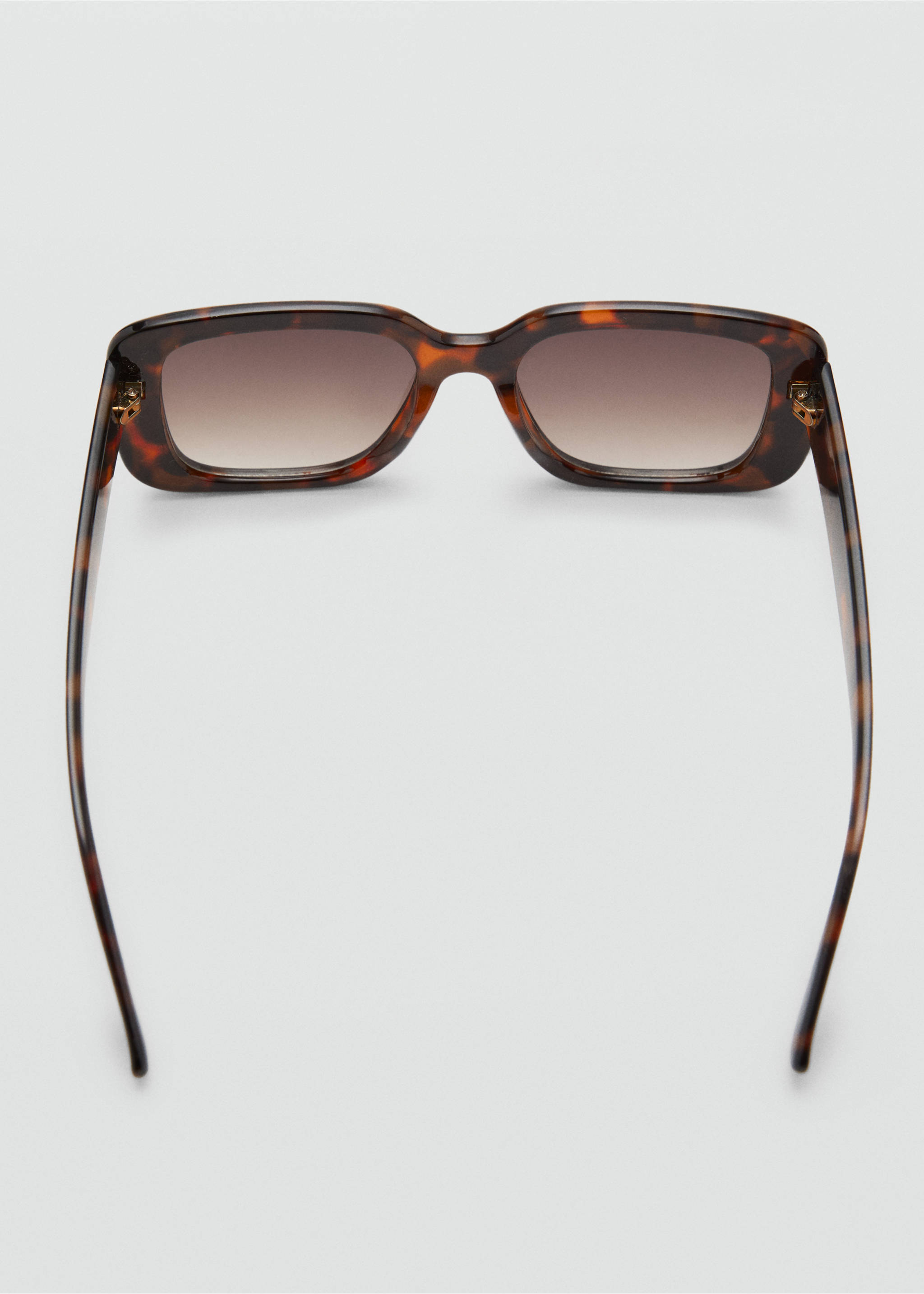 Gafas de sol montura cuadrada - Detalle del artículo 1, Chocolate. Ref: 17012545-00.