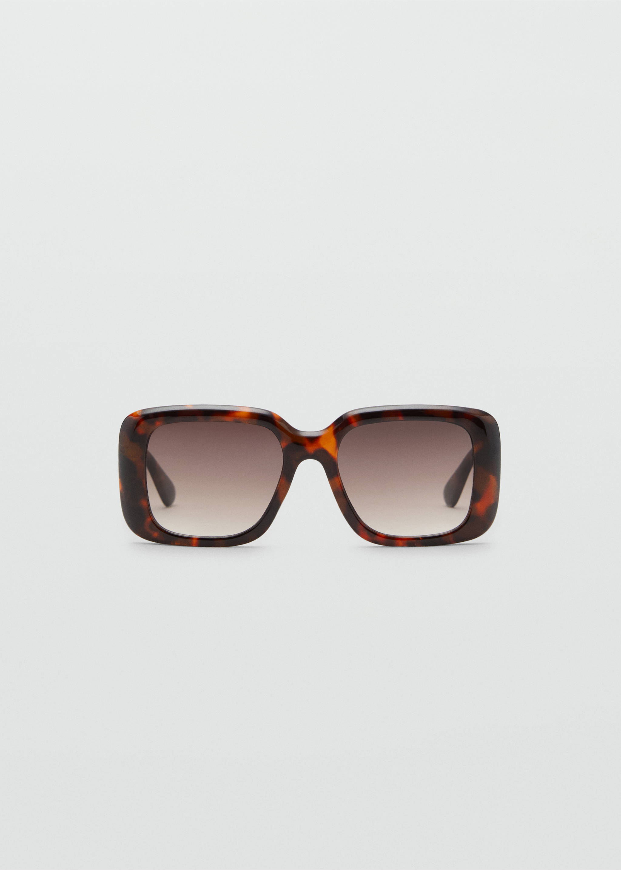 Gafas de sol montura cuadrada - Artículo sin modelo, Chocolate. Ref: 17012545-00.