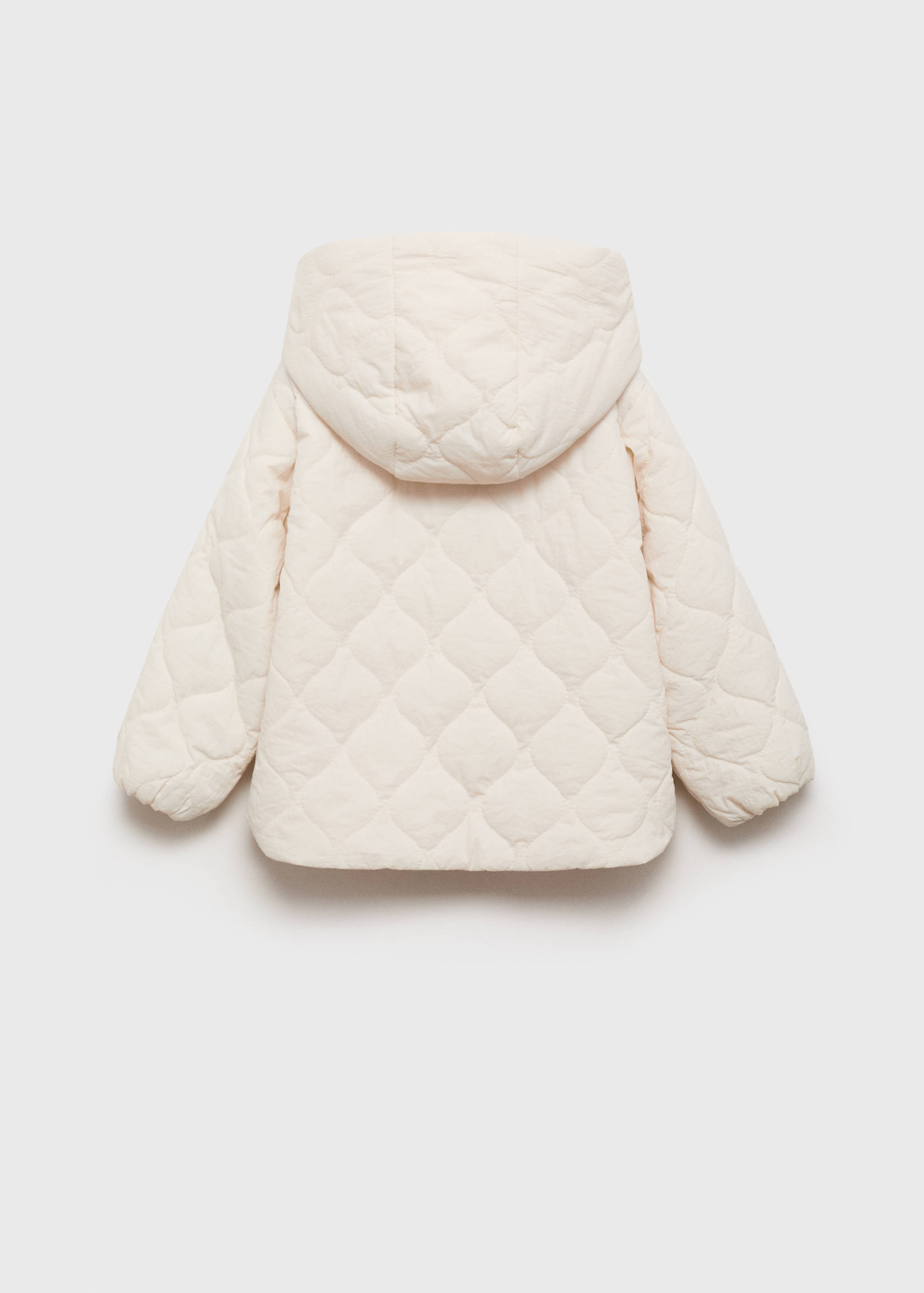 Anorak acolchado capucha - Reverso del artículo