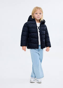 Stars puffer jacket — Navy 2
